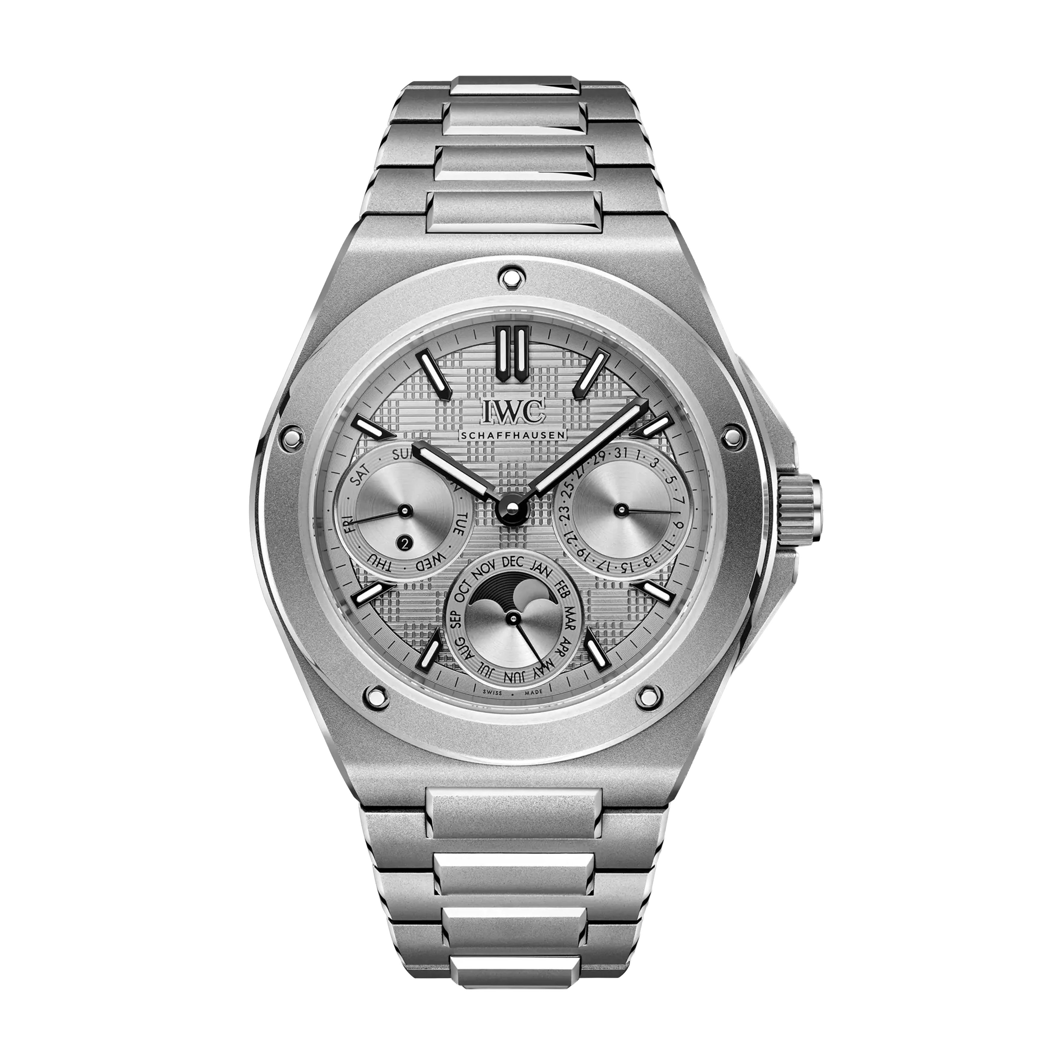 IWC Ingenieur Perpetual Calendar 41 Watch, 41mm Gray Dial, IW344904