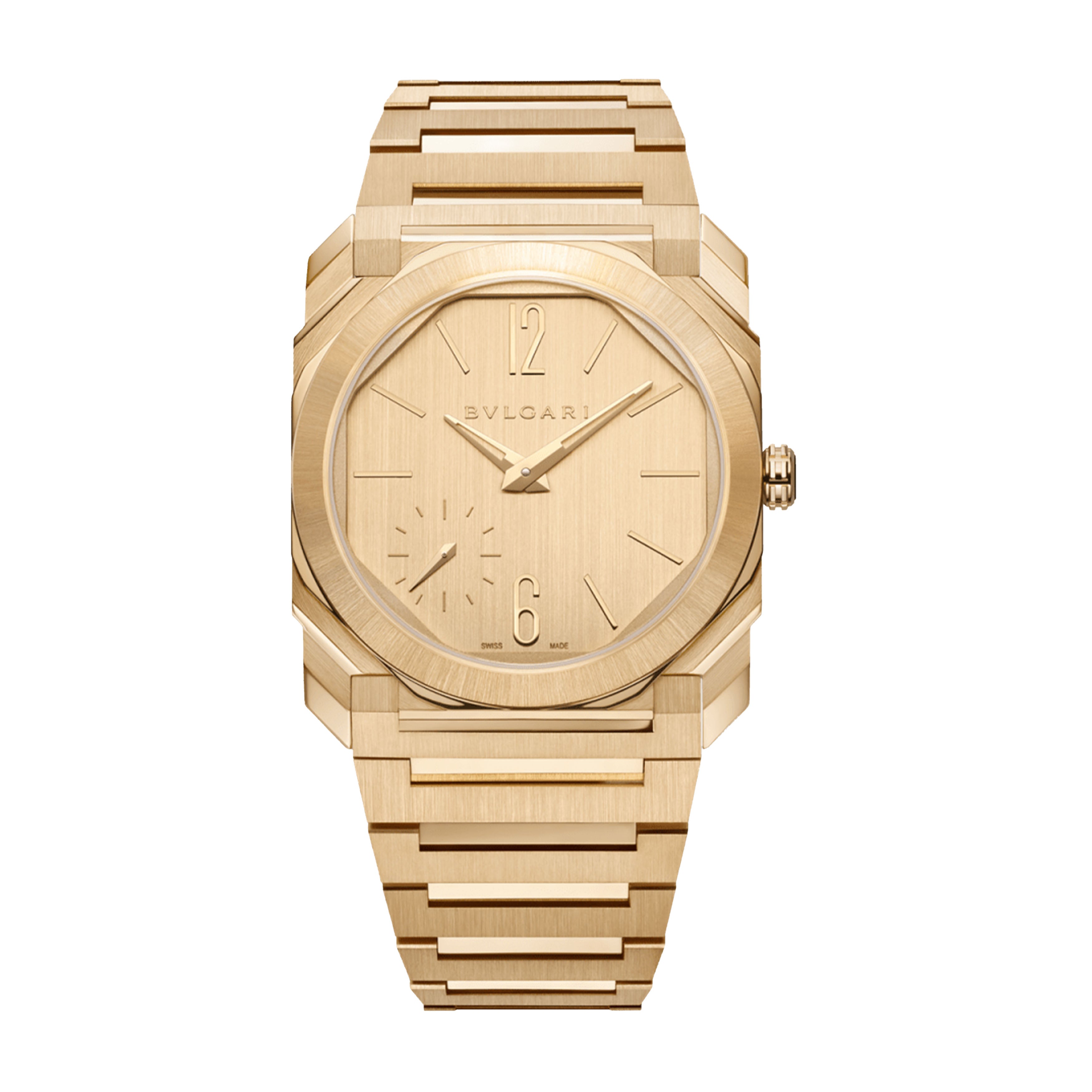 Bulgari Octo Finissimo Watch, 37mm Yellow Gold Dial, 104120