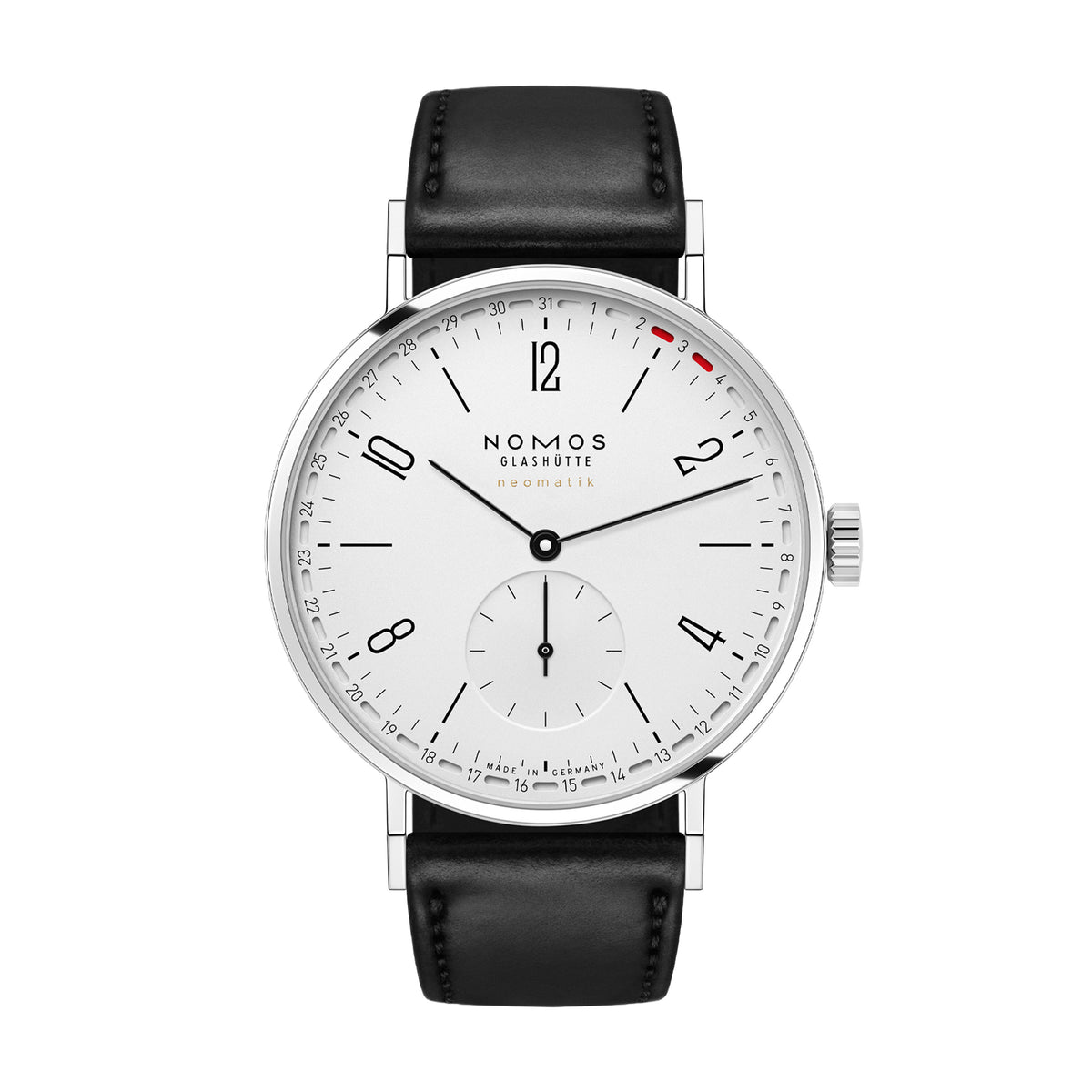 Nomos Tangente Neomatik 38 Update Watch, 38.5mm Silver Dial, 147