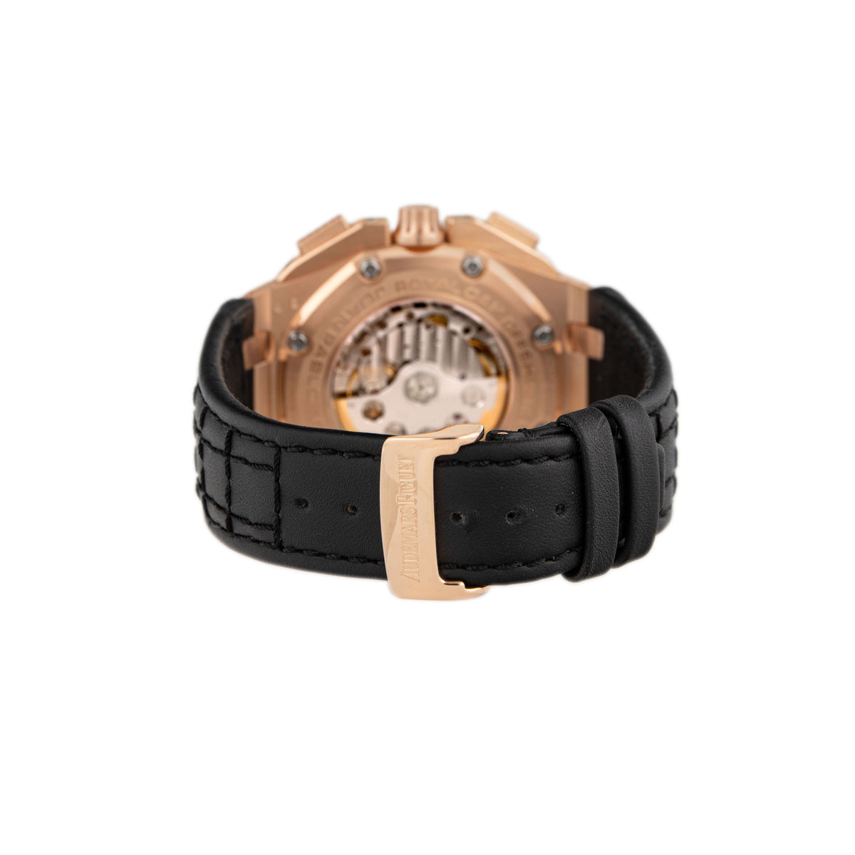 Audemars Piguet Royal Oak Offshore Chronograph Juan Pablo Montoya Rose Gold Black Dial 45mm 26030RO.OO.D021IN.01 Full Set