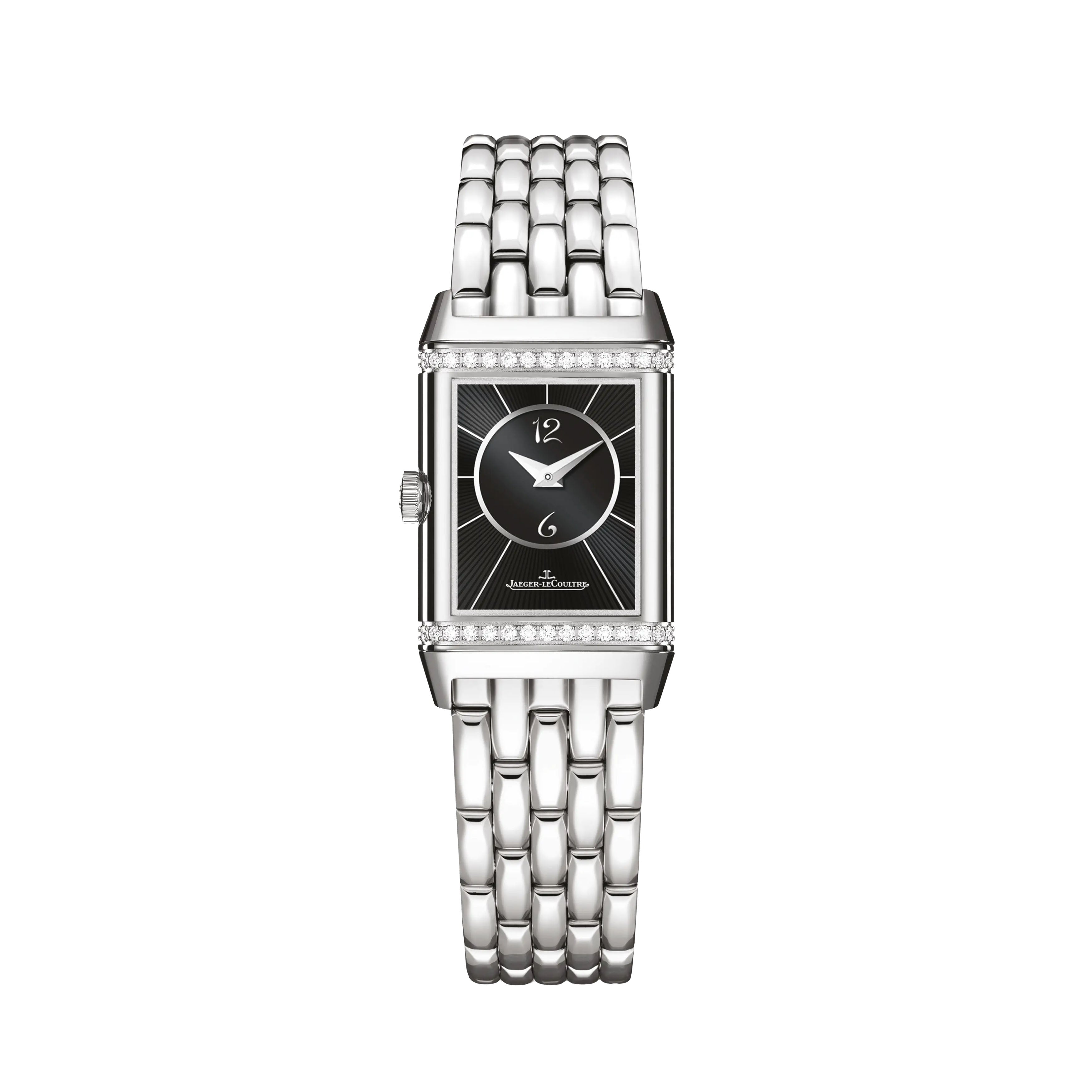 Jaeger-LeCoultre Reverso Classic Duetto Watch, 34.2x21mm Silver Dial, Q2668143