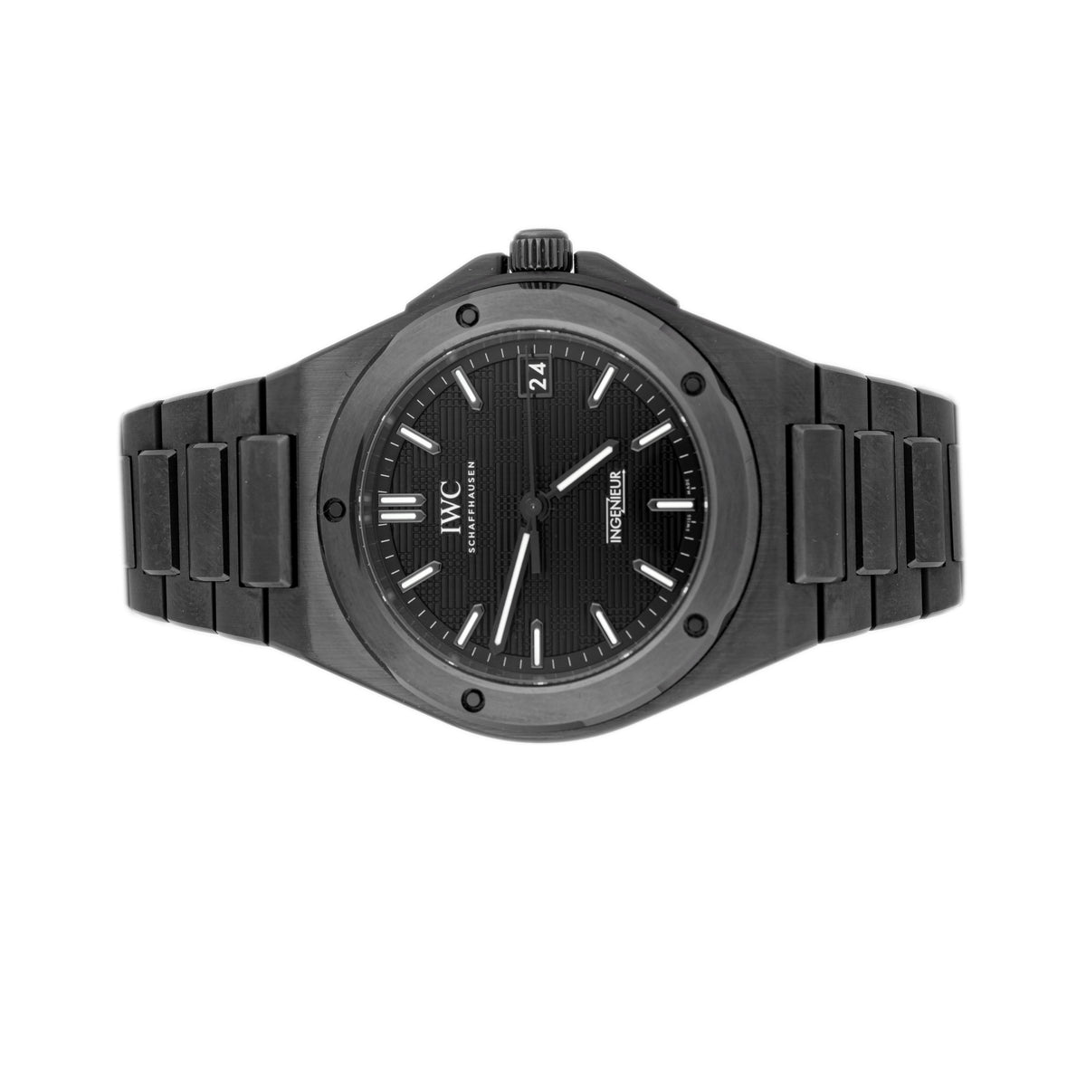 IWC Ingenieur Automatic 42 Ceramic Black Dial 42mm IW338903 Full Set
