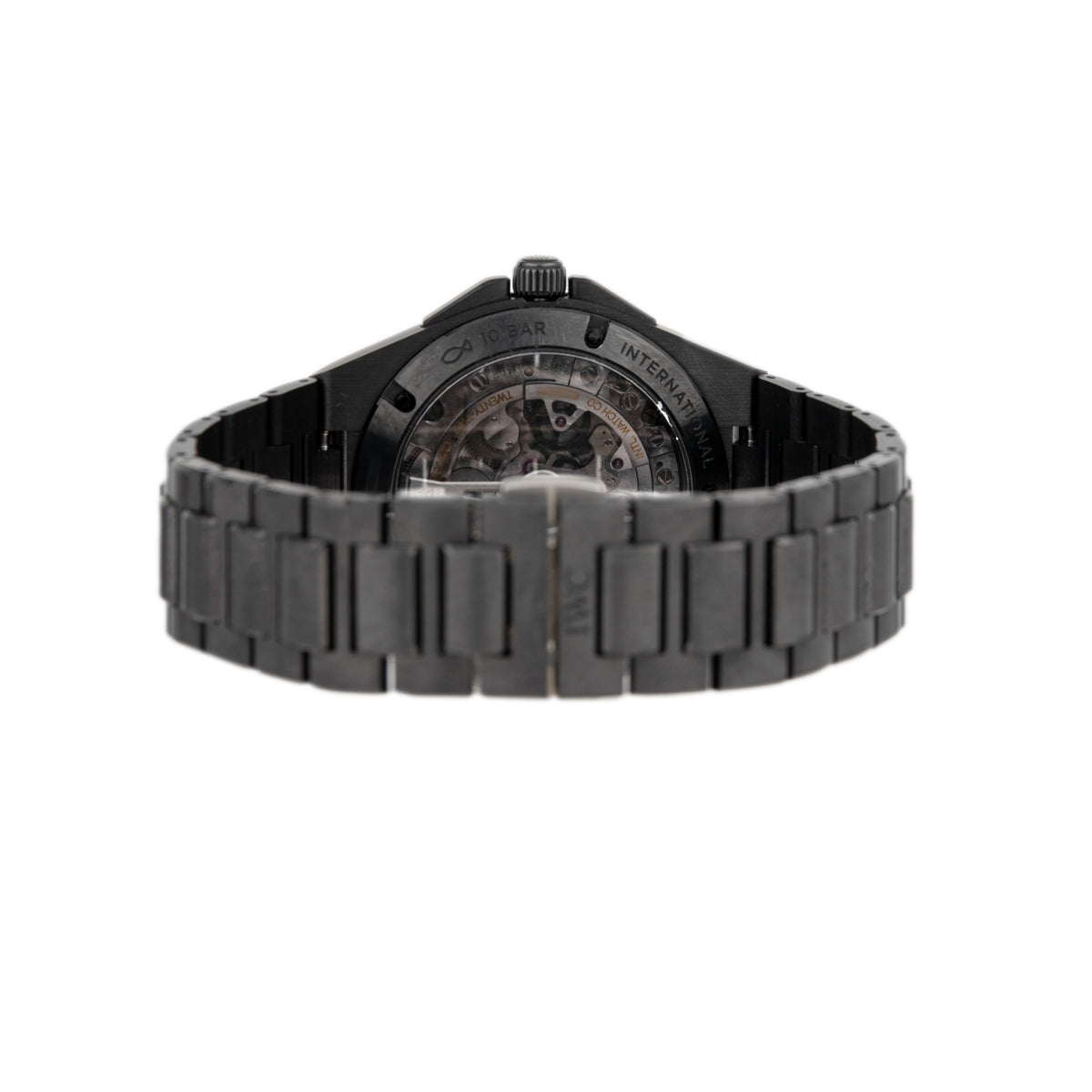 IWC Ingenieur Automatic 42 Ceramic Black Dial 42mm IW338903 Full Set