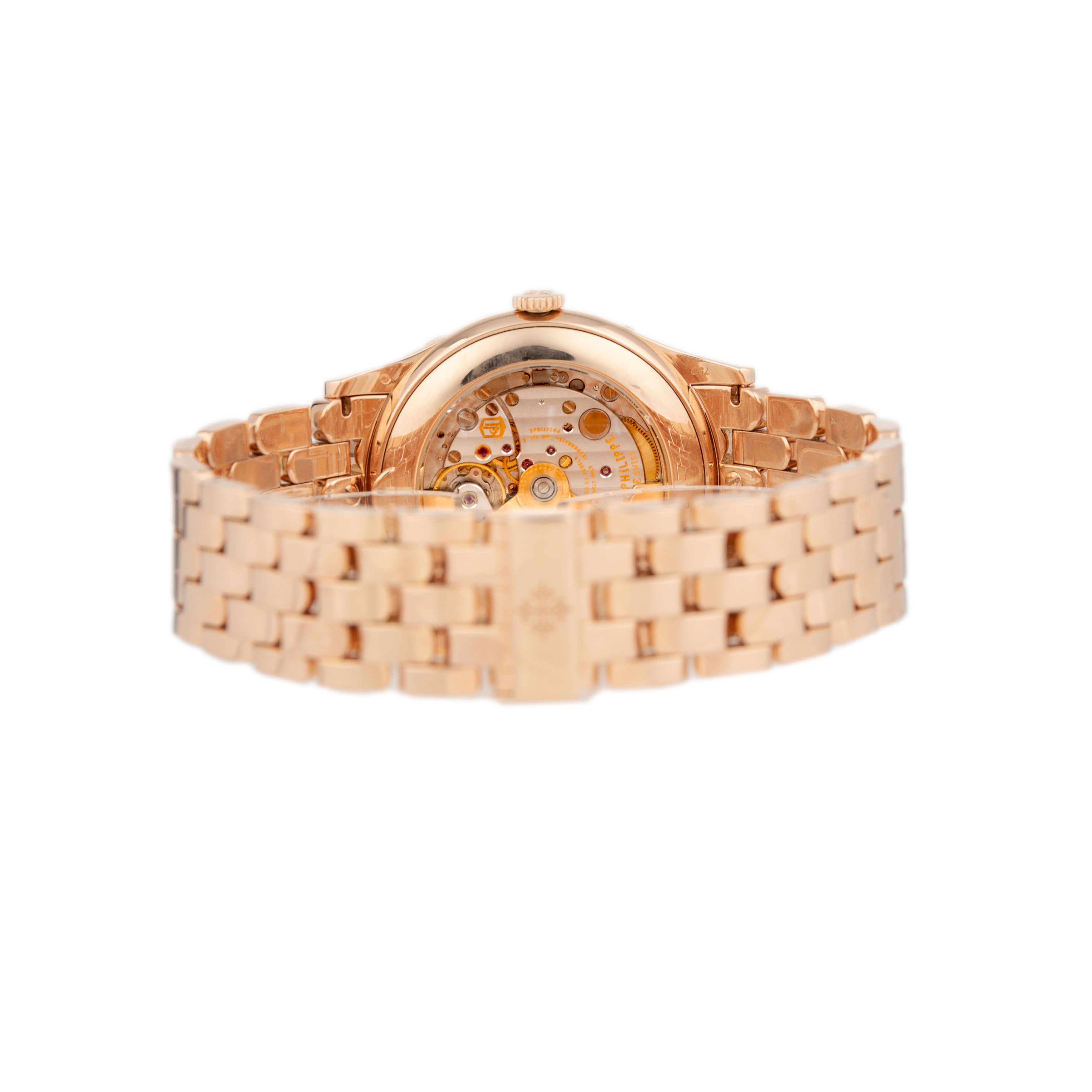 Patek Philippe Complications Annual Calendar Rose Gold Brown Dial 38.5mm 5396R Full Set