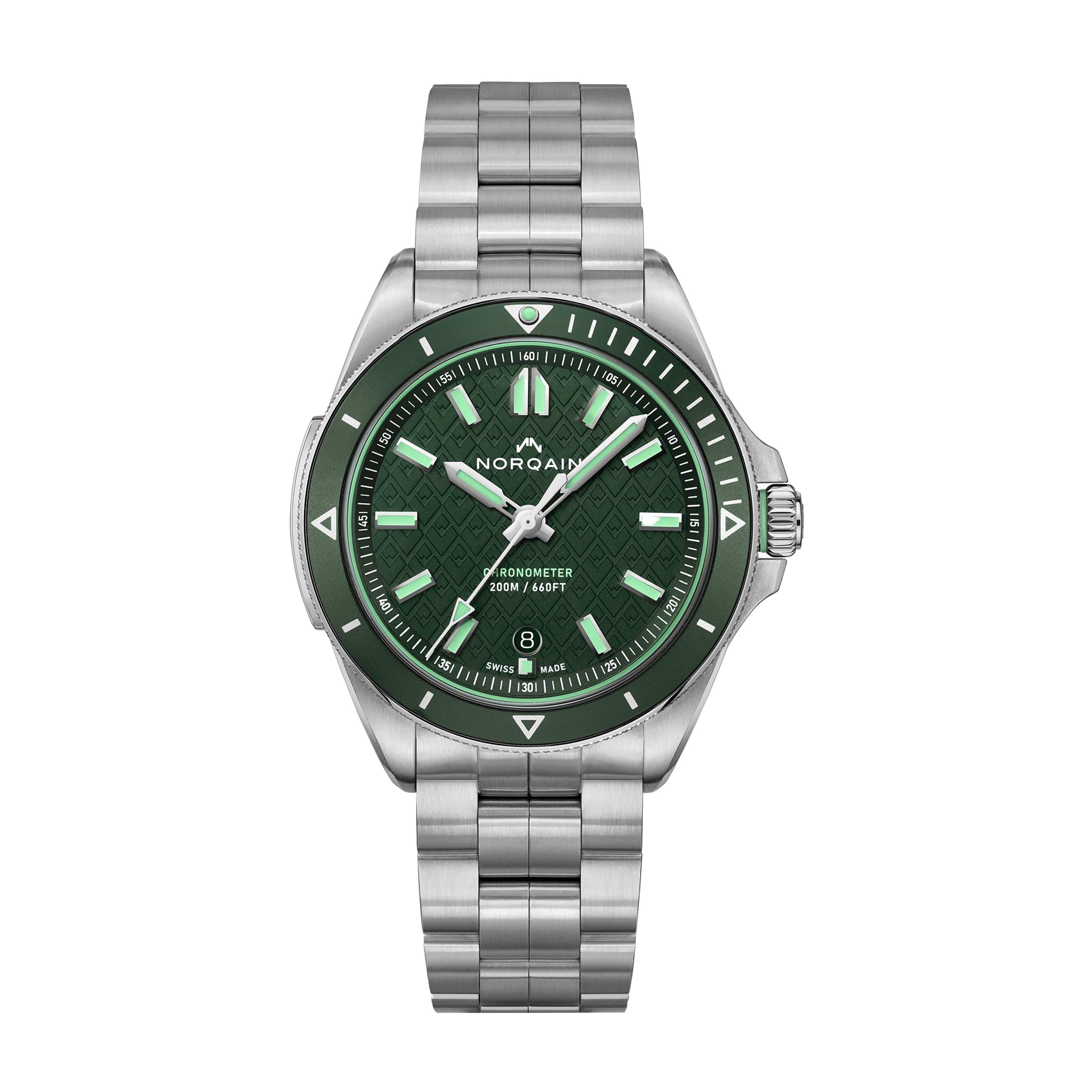 Norqain Adventure Watch, 40mm Green Dial, N1300.08S02.E01.S01