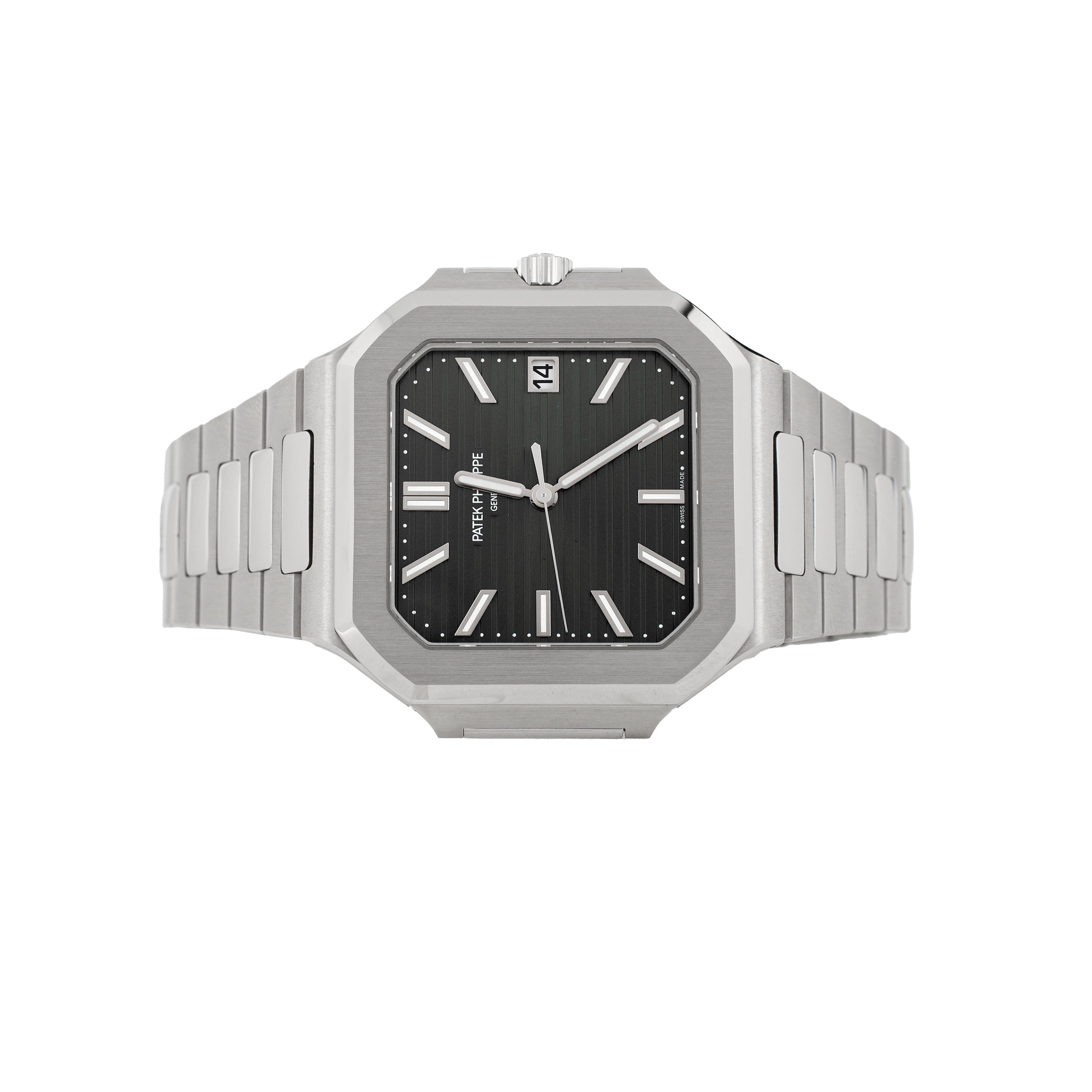 Patek Philippe Cubitus Stainless Steel Green Dial 45mm 5821/1A-001 Full Set