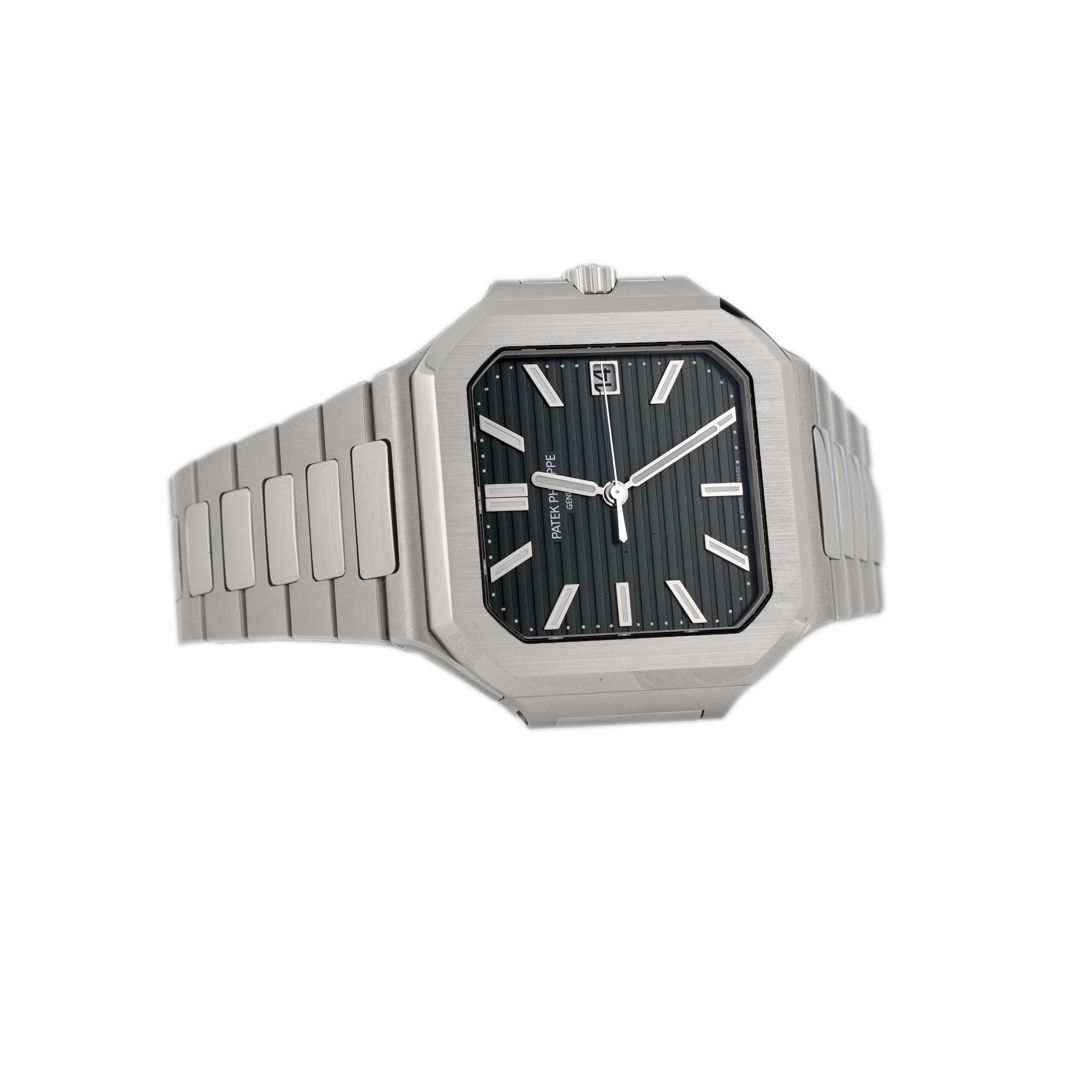 Patek Philippe Cubitus Stainless Steel Green Dial 45mm 5821/1A-001 Full Set