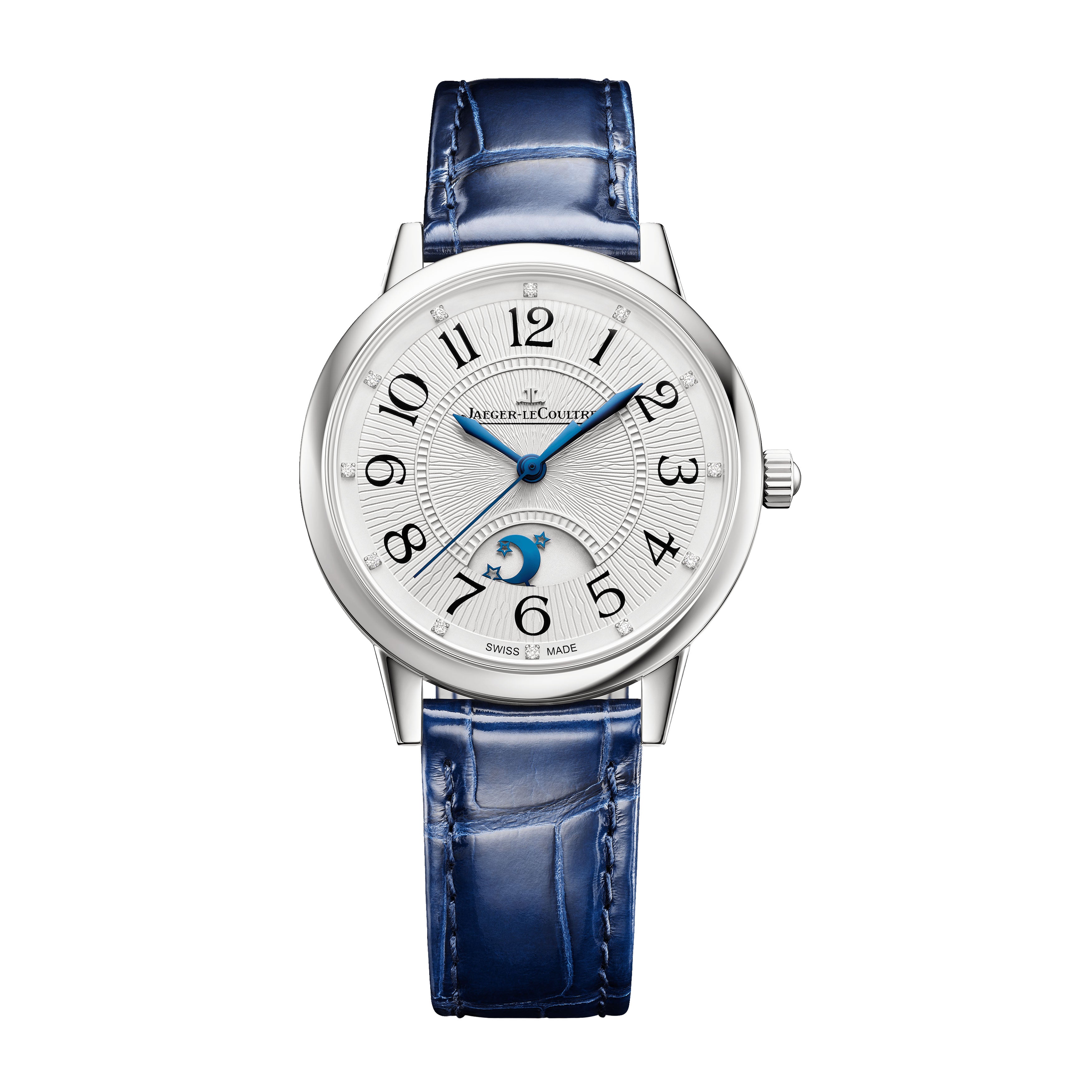 Jaeger-LeCoultre Rendez-Vous Classic Night & Day Watch, 34mm Silver Dial, Q3448411