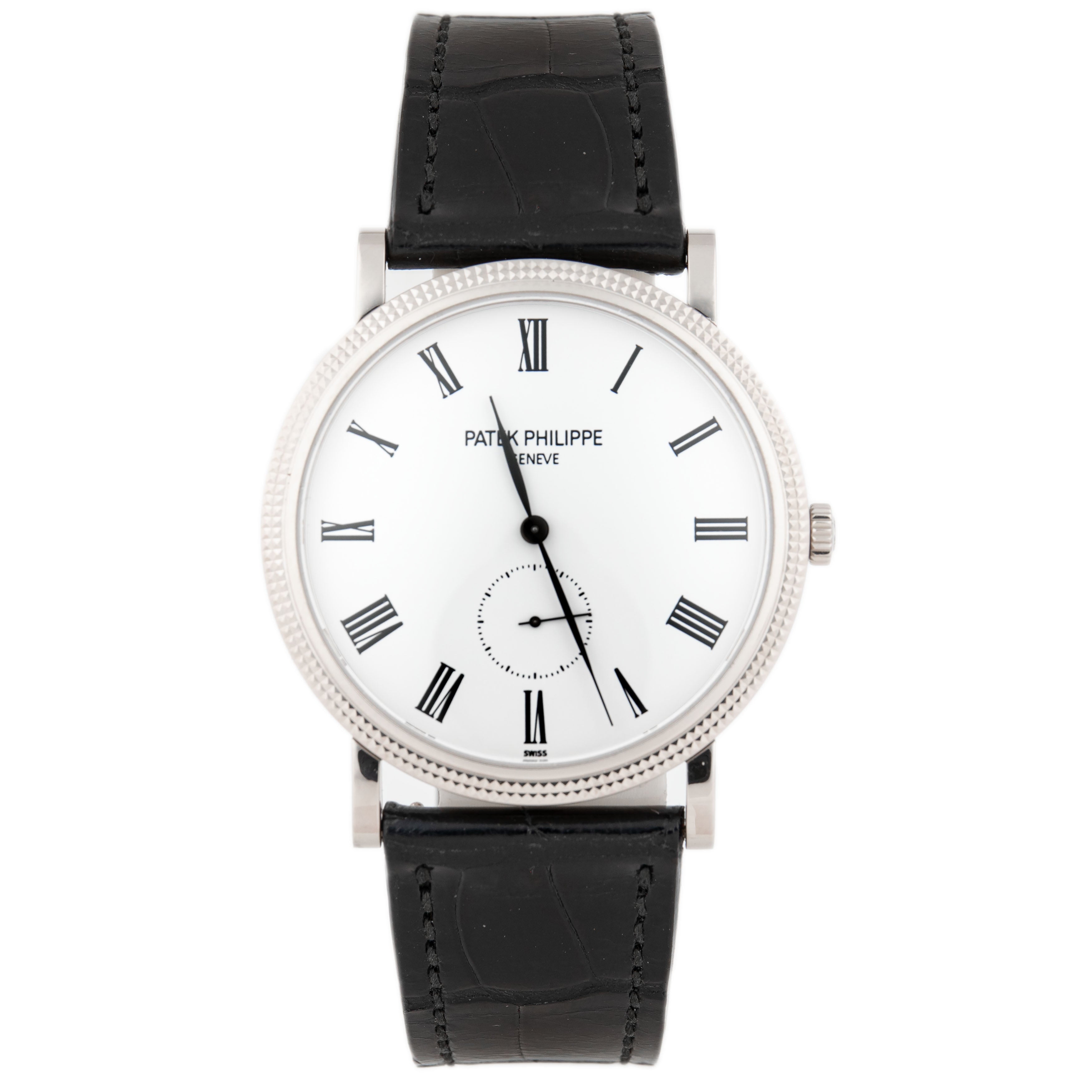 Patek Philippe Calatrava White Gold White Dial 36mm 5119G-001 Full Set