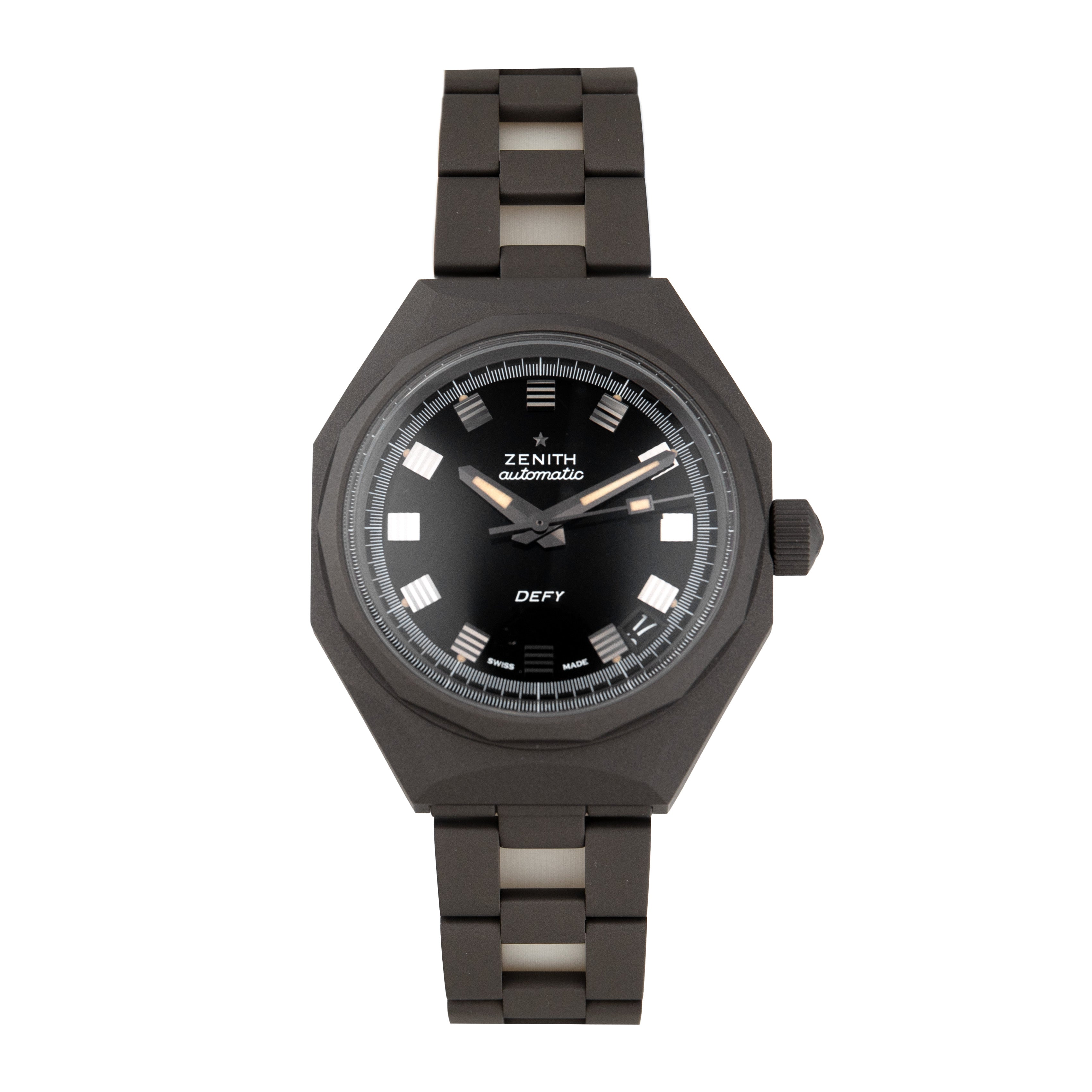 Zenith Defy Revival Shadow Titanium Black Dial 37mm 97.A3642.670/21.M3642
