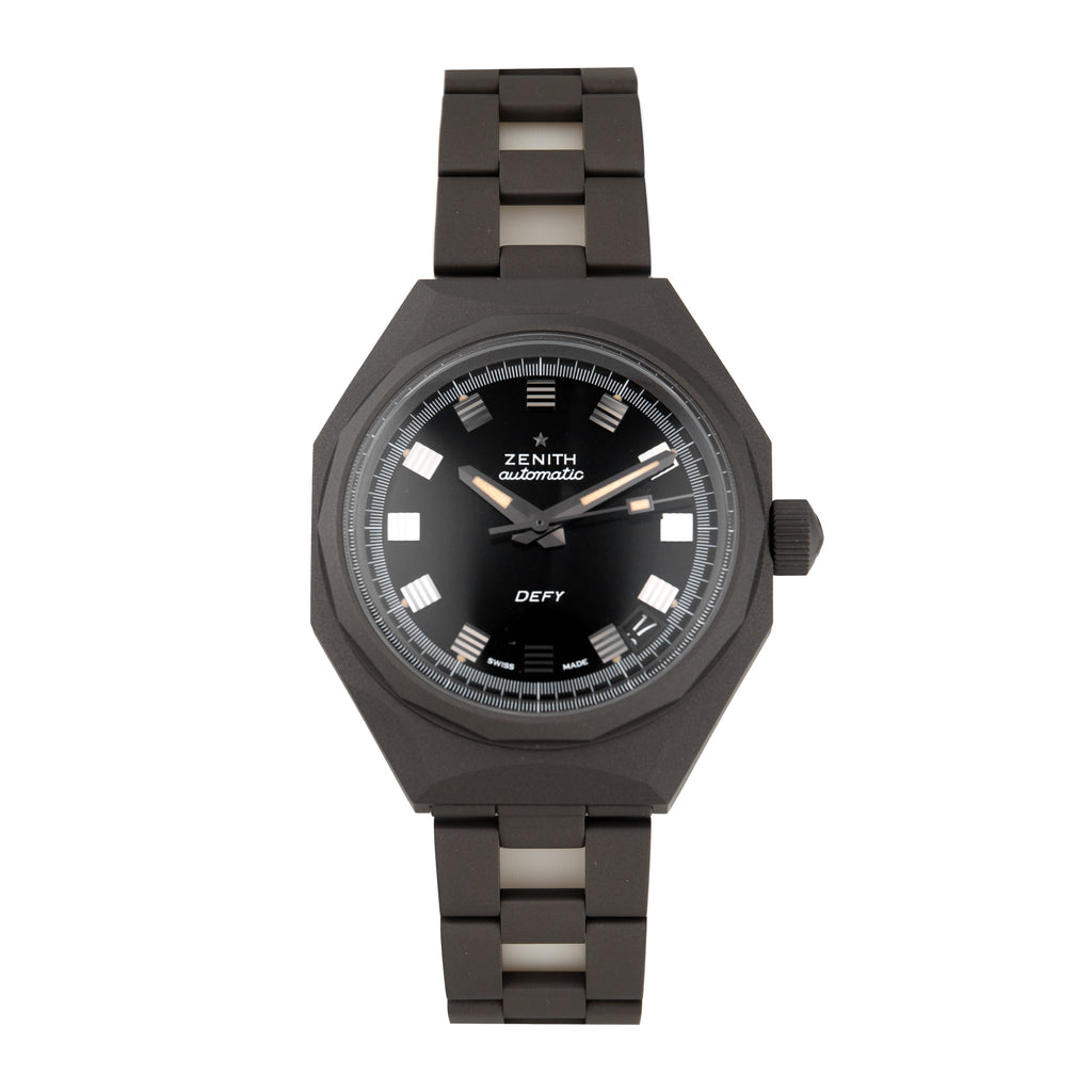 Zenith Defy Revival Shadow Titanium Black Dial 37mm 97.A3642.670