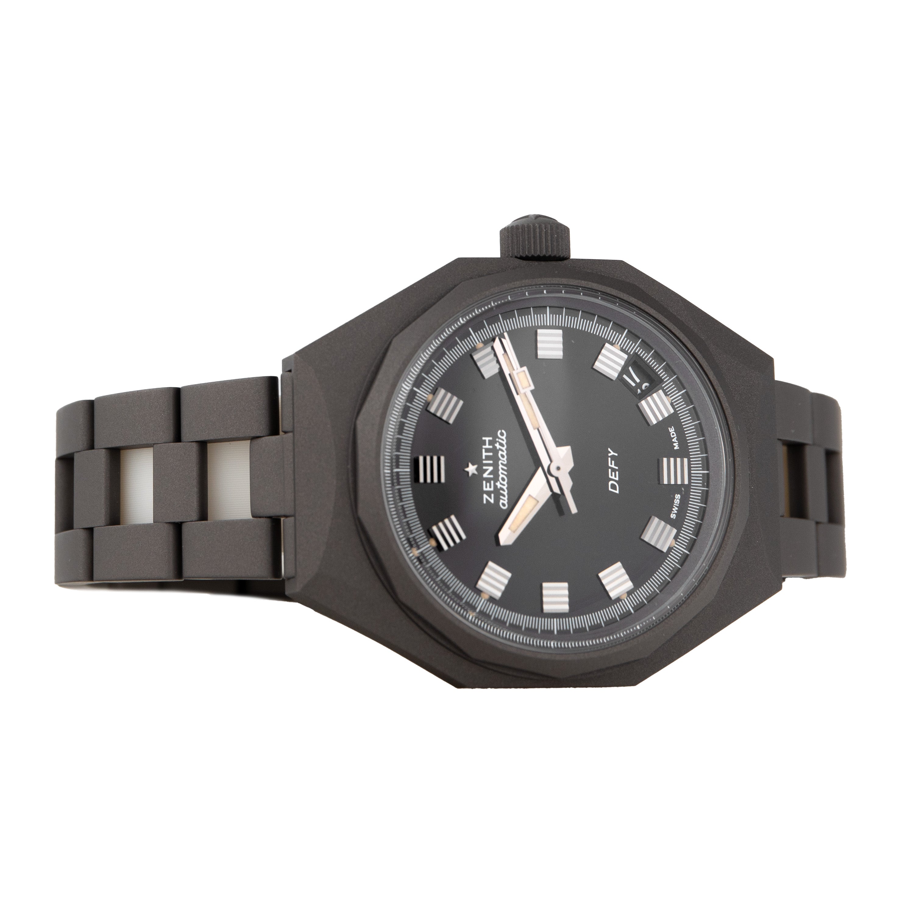 Zenith Defy Revival Shadow Titanium Black Dial 37mm 97.A3642.670