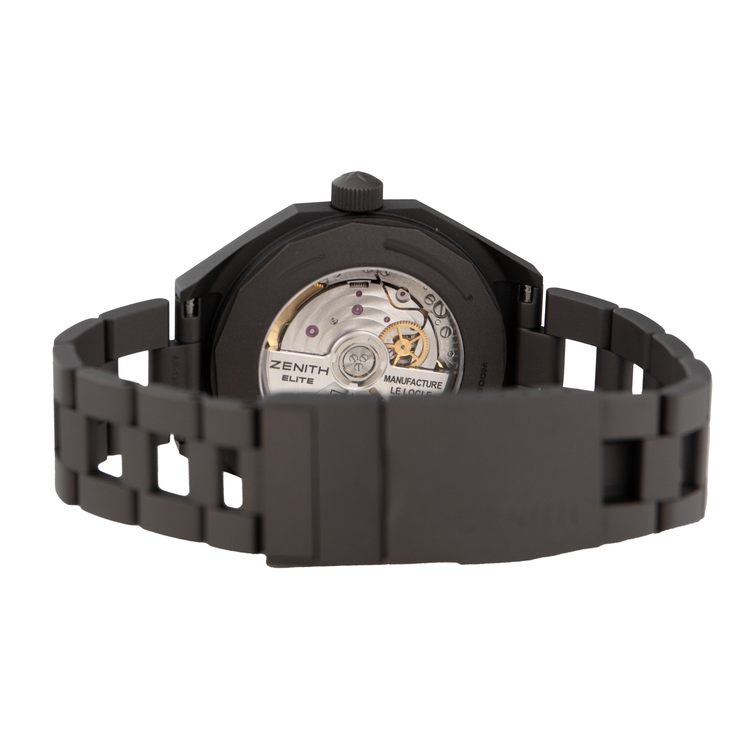 Zenith Defy Revival Shadow Titanium Black Dial 37mm 97.A3642.670