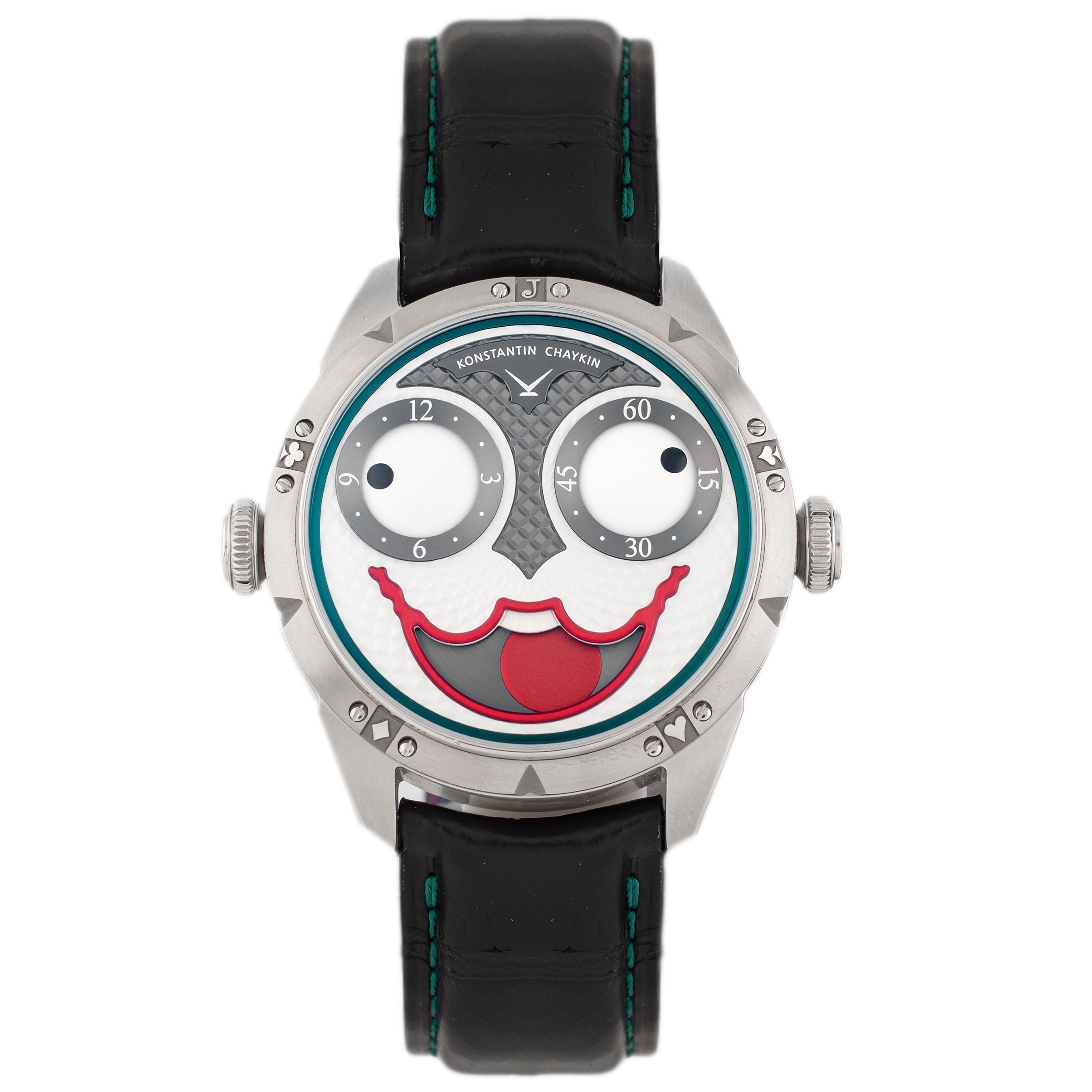 Konstantin Chaykin Wristmons Joker Classic Stainless Steel White Dial 40mm Full Set