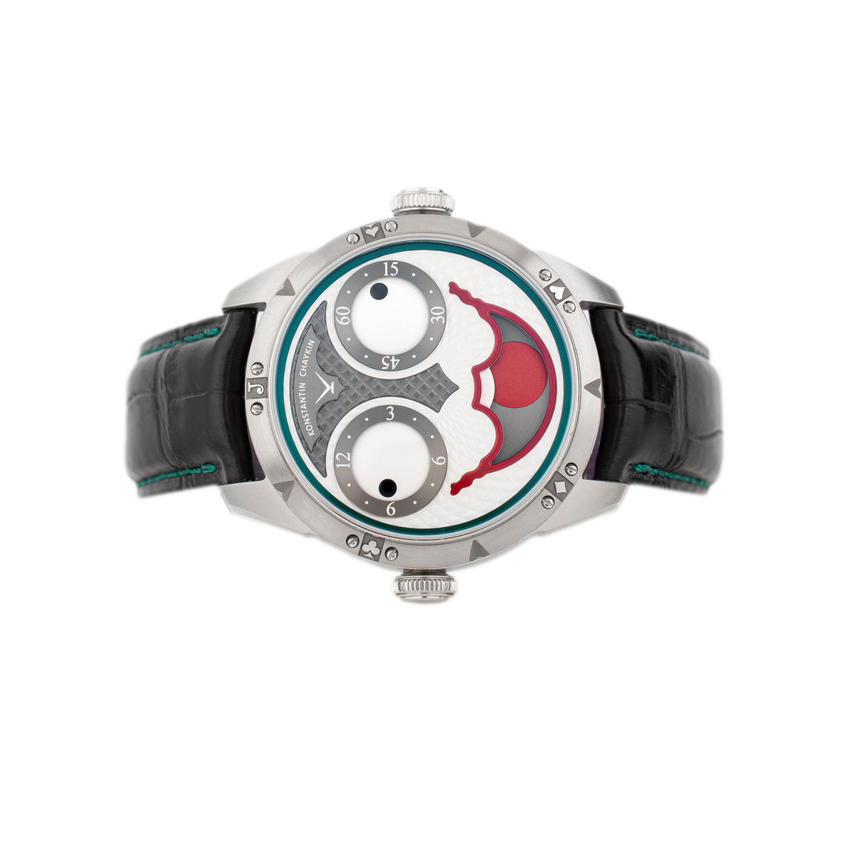 Konstantin Chaykin Wristmons Joker Classic Stainless Steel White Dial 40mm Full Set