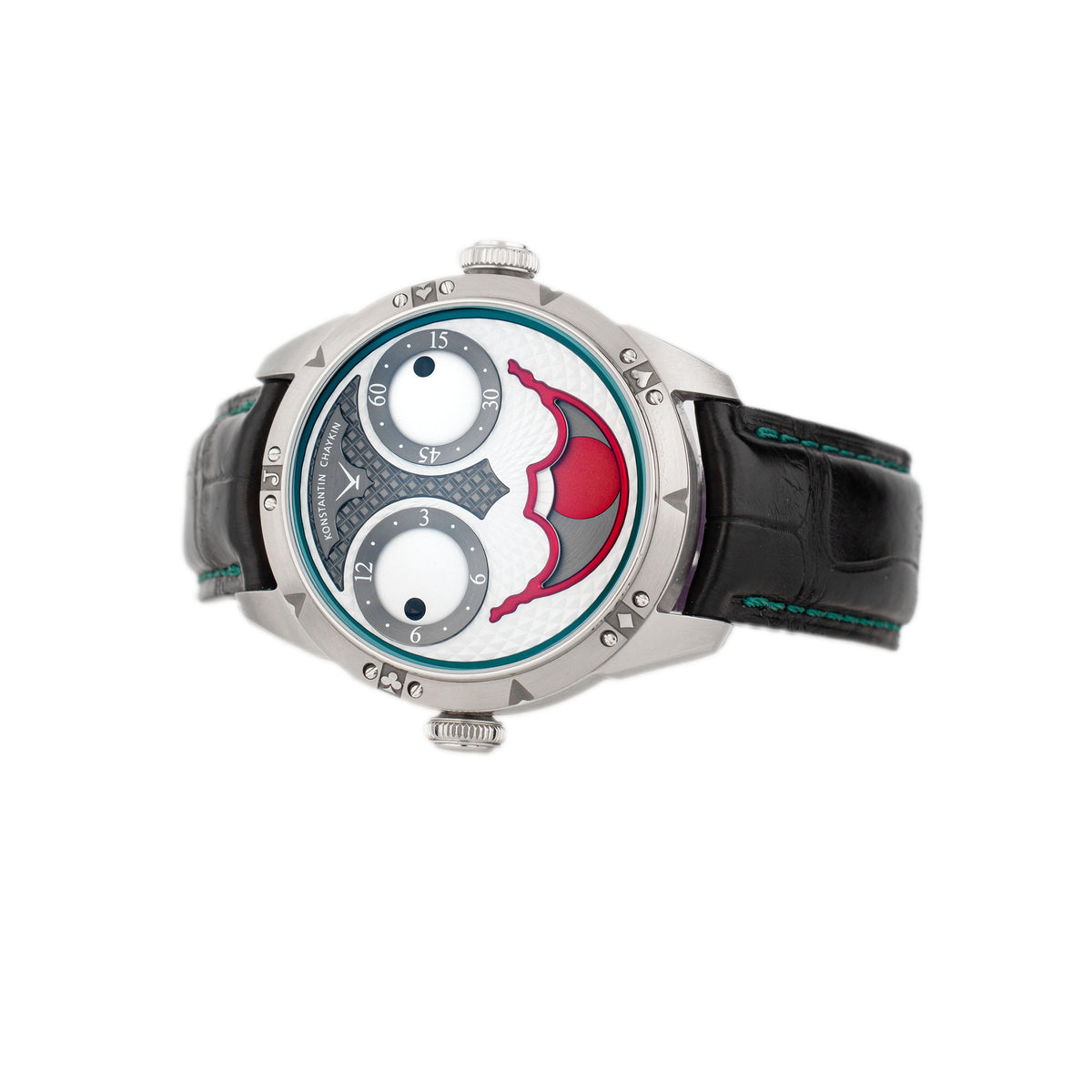Konstantin Chaykin Wristmons Joker Classic Stainless Steel White Dial 40mm Full Set