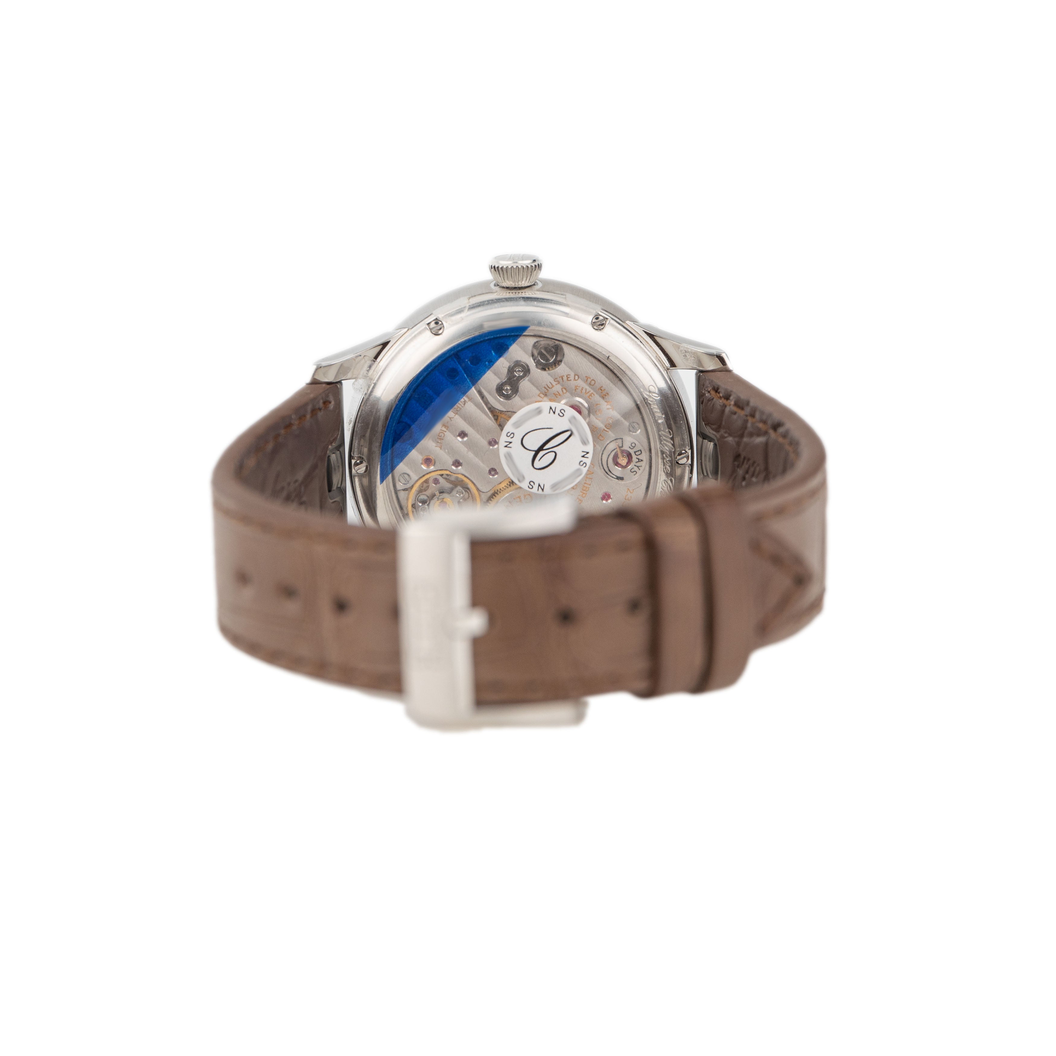 Chopard L.U.C Quattro Mark IV Platinum Blue Dial 39mm 161954-9001 Full Set