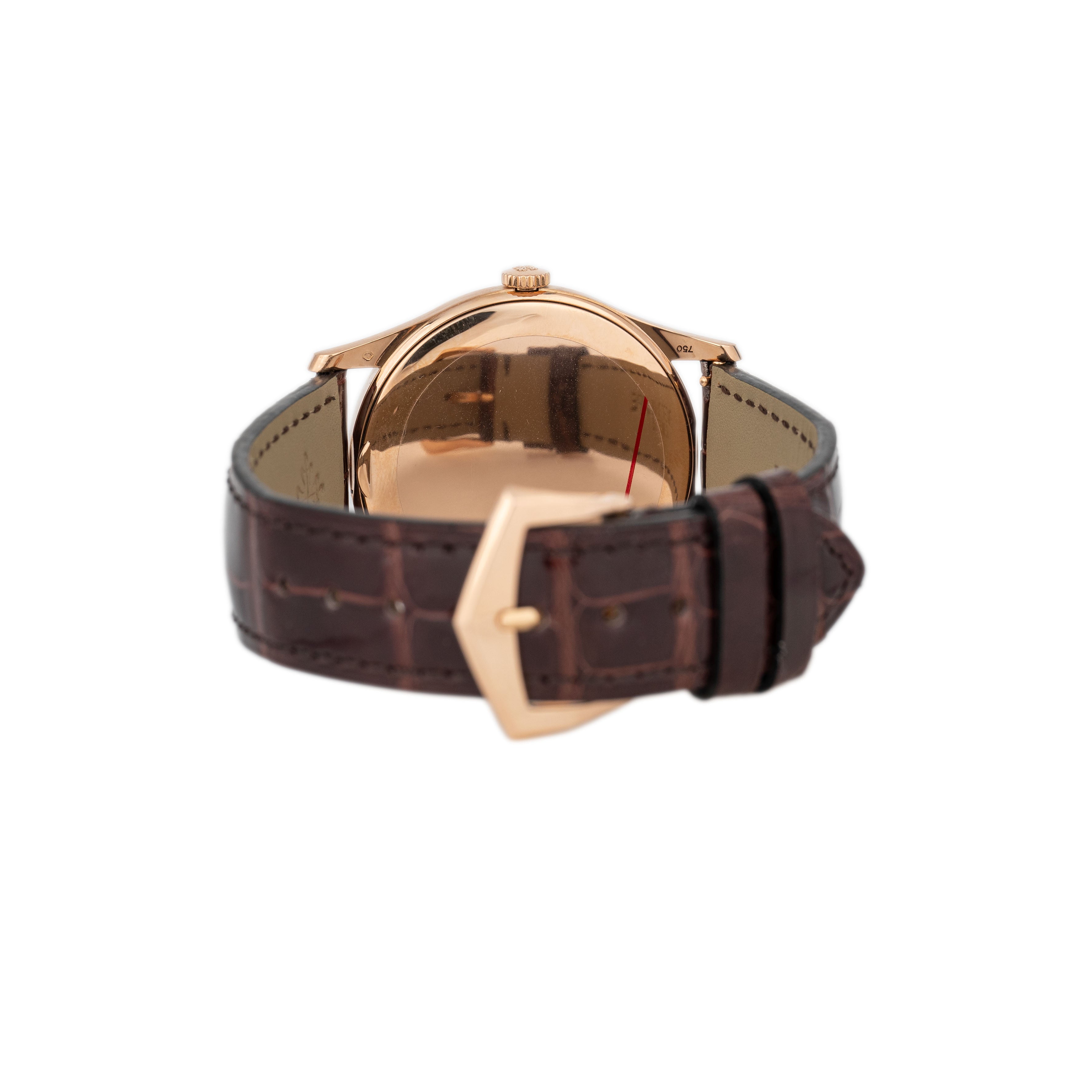 Patek Philippe Calatrava Rose Gold Silver Dial 37mm 5196R