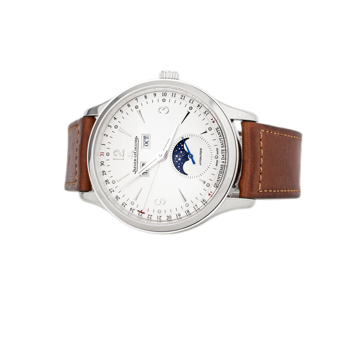 Jaeger-LeCoultre Master Control Calendar Stainless Steel Silver Dial 40mm Q4148420