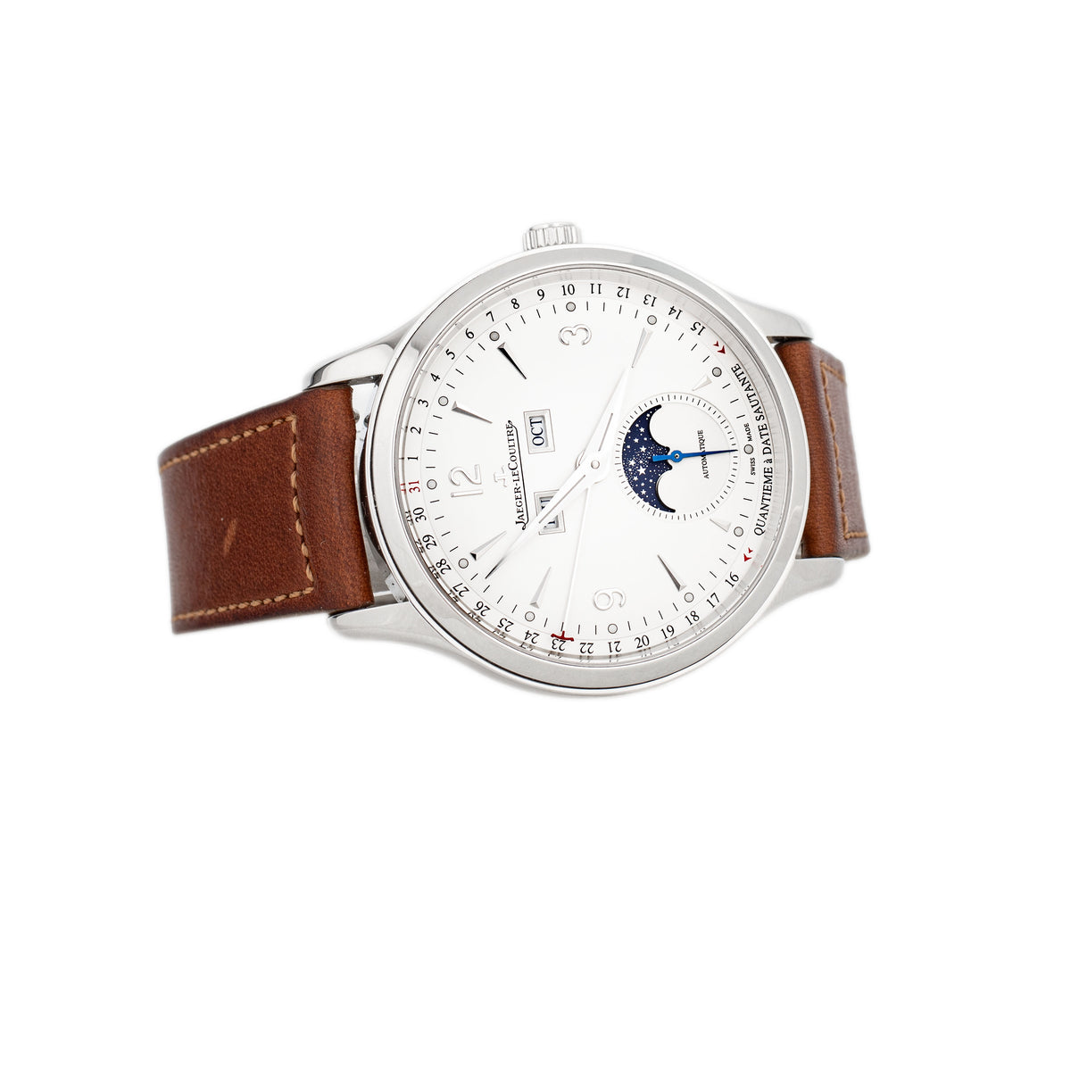Jaeger-LeCoultre Master Control Calendar Stainless Steel Silver Dial 40mm Q4148420