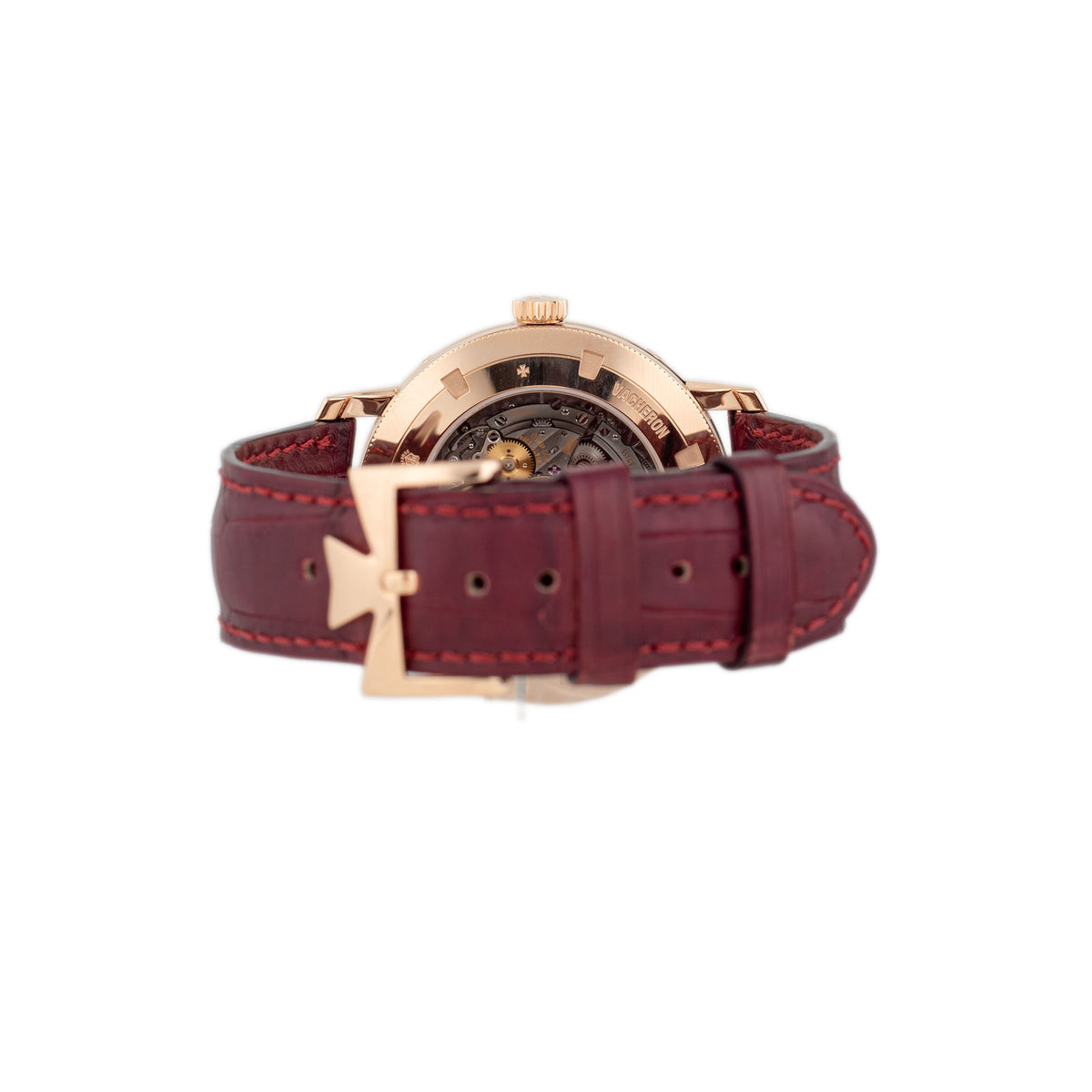 Vacheron Constantin Traditionnelle Complete Calendar Openface Rose Gold Skeleton Dial 41mm 4020T/000R-B654 Full Set