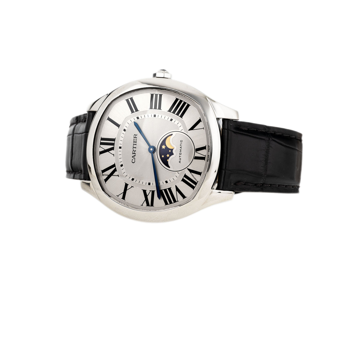 Cartier Drive De Cartier Stainless Steel Silver Dial 40X41mm WSNM0008 Full Set