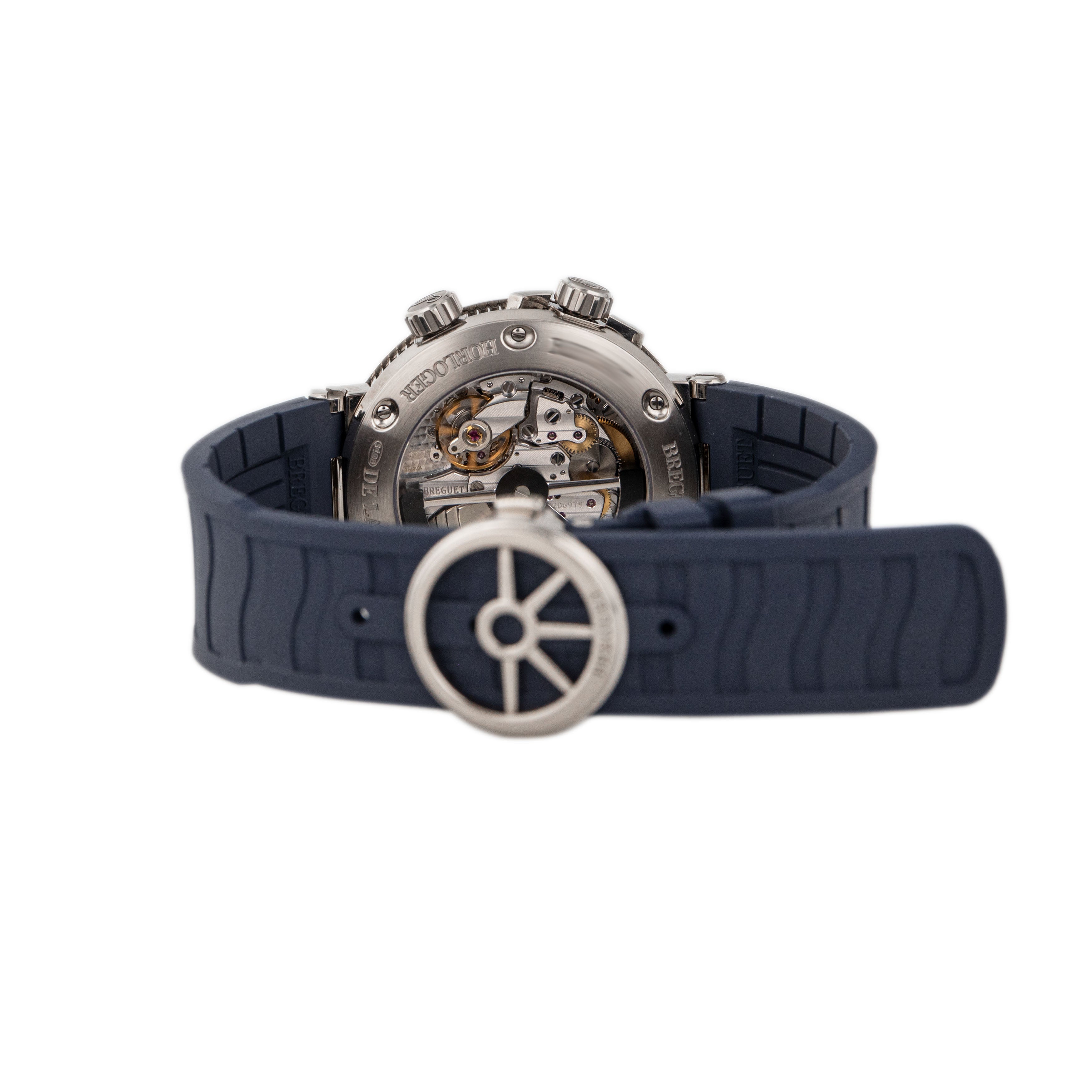 Breguet Marine Alarme Musicale White Gold Blue Dial 40mm 5547