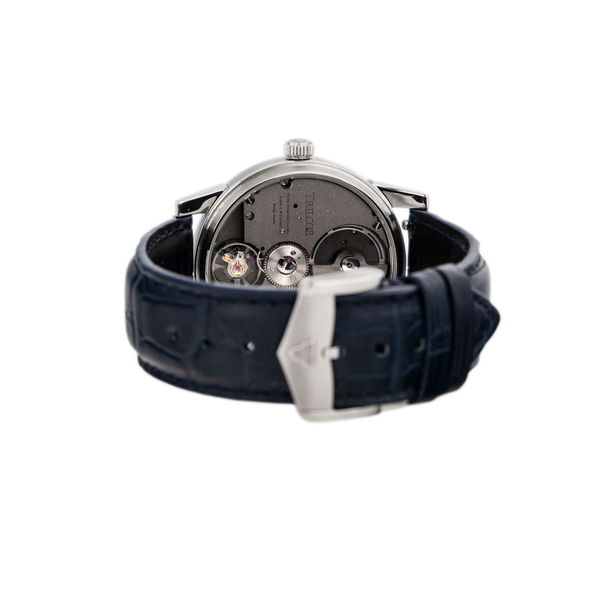 Trilobe Nuit Fantastique Secret Titanium Blue Dial 40.5mm NF05SB Full Set