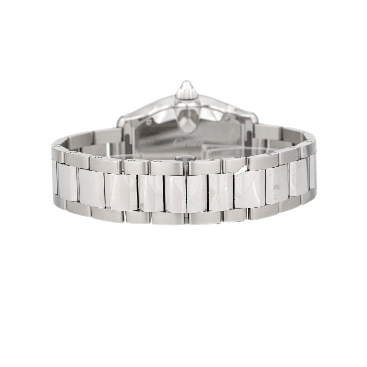 Cartier Roadster Stainless Steel Silver Dial 47.2x38.8mm WSRD0020 Full Set