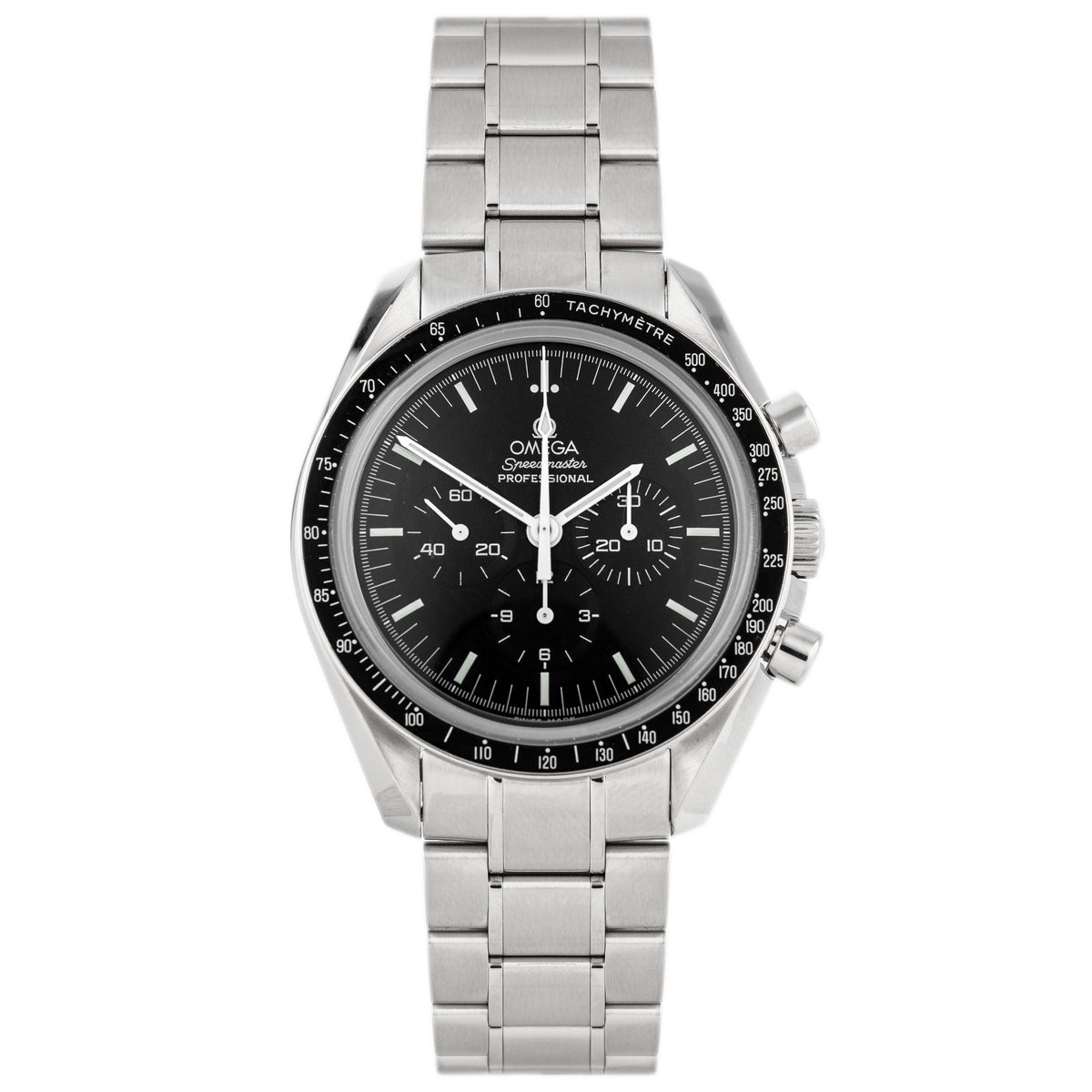 Omega Speedmaster Professional Moonwatch Stainless Steel Black Dial 42mm 3573.50.00 Full Set