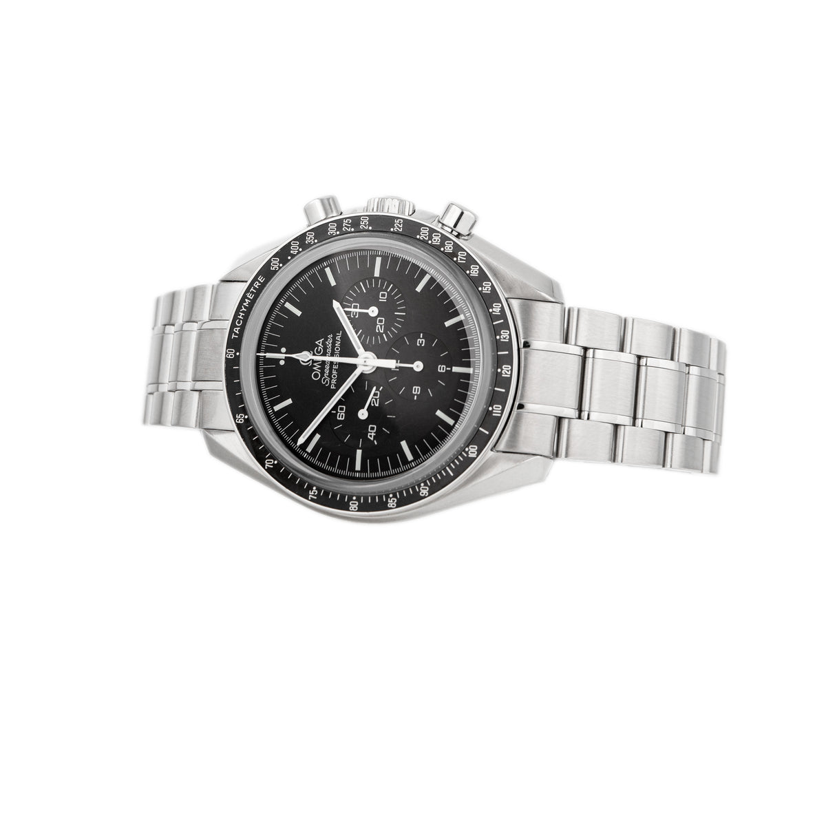 Omega Speedmaster Professional Moonwatch Stainless Steel Black Dial 42mm 3573.50.00 Full Set