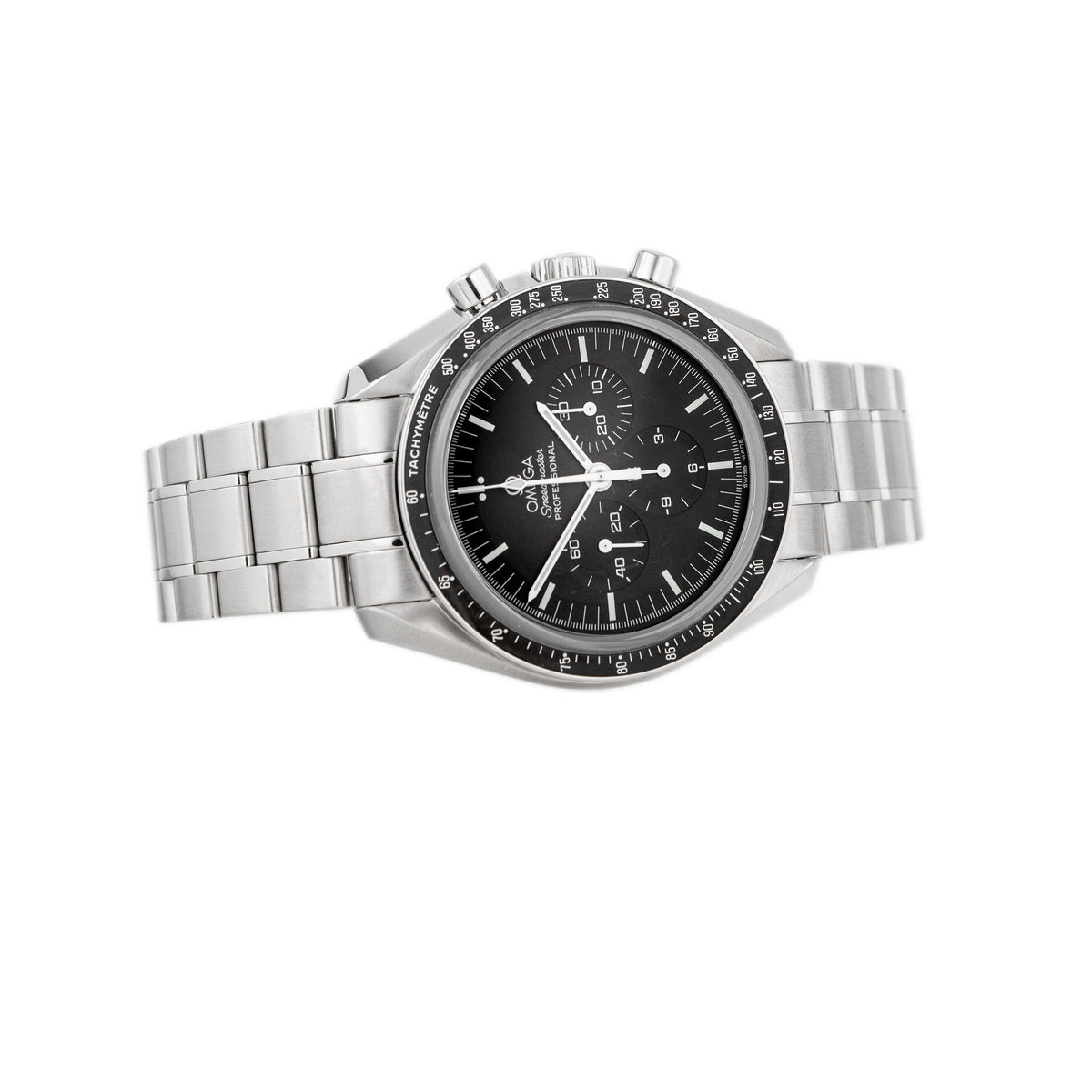 Omega Speedmaster Professional Moonwatch Stainless Steel Black Dial 42mm 3573.50.00 Full Set