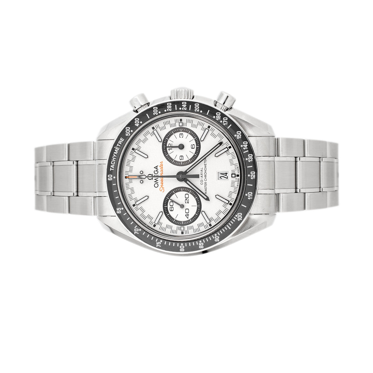 Omega Speedmaster Racing Stainless Steel White Dial 44.25mm 329.30.44.51.04.001
