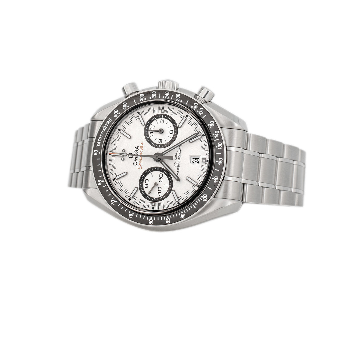 Omega Speedmaster Racing Stainless Steel White Dial 44.25mm 329.30.44.51.04.001