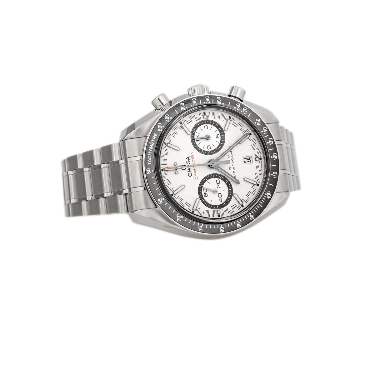 Omega Speedmaster Racing Stainless Steel White Dial 44.25mm 329.30.44.51.04.001