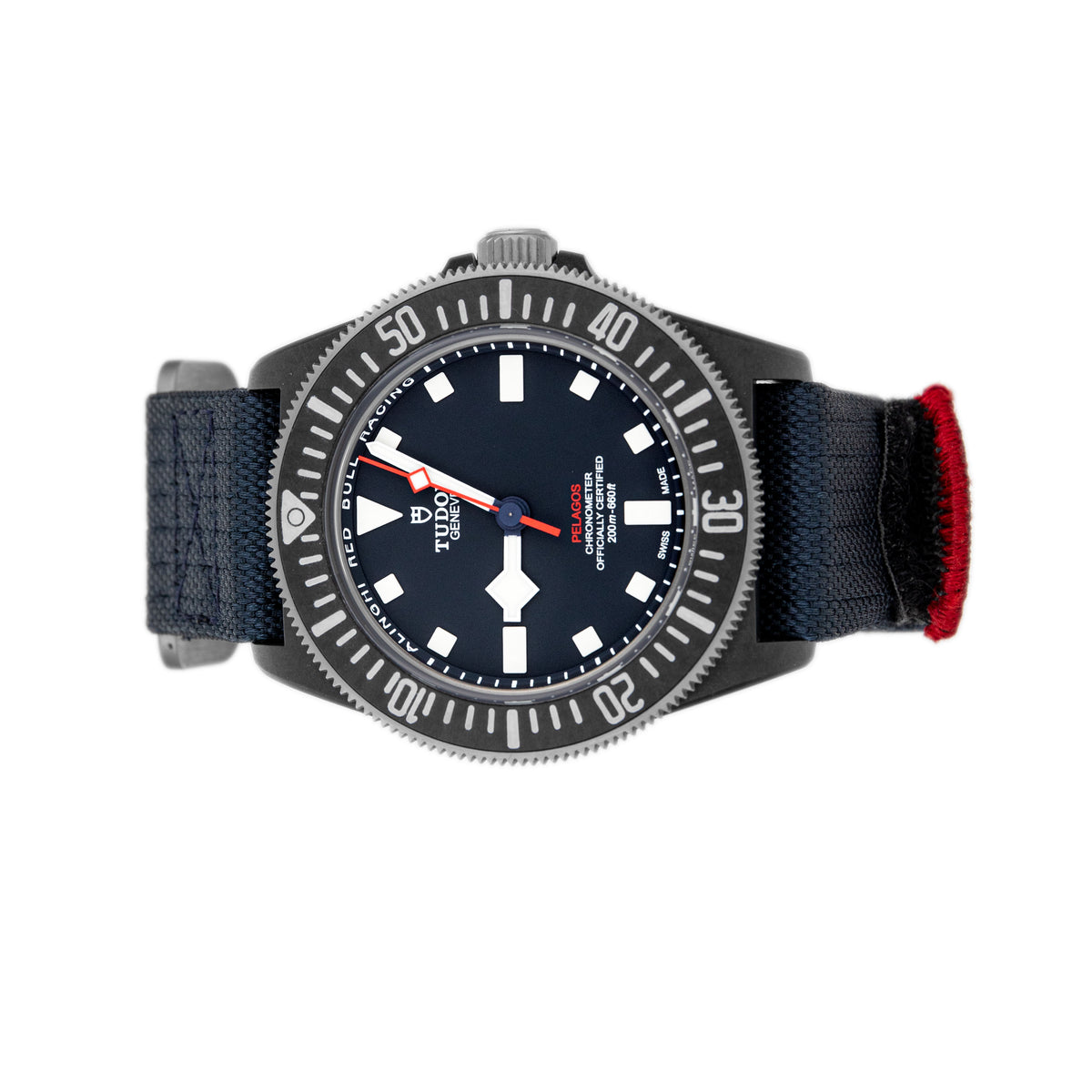 Tudor Pelagos FXD Alinghi Red Bull Racing Carbon Blue Dial 42mm 25707KN Full Set