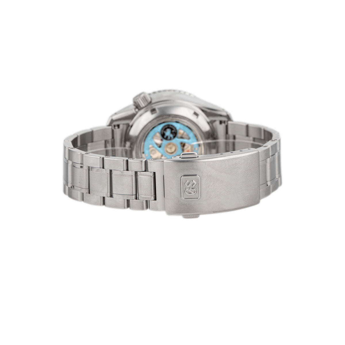 Grand Seiko Sport Collection Hi-Beat 36000 Stainless Steel Blue Dial 44.2mm SBGJ275 Full Set