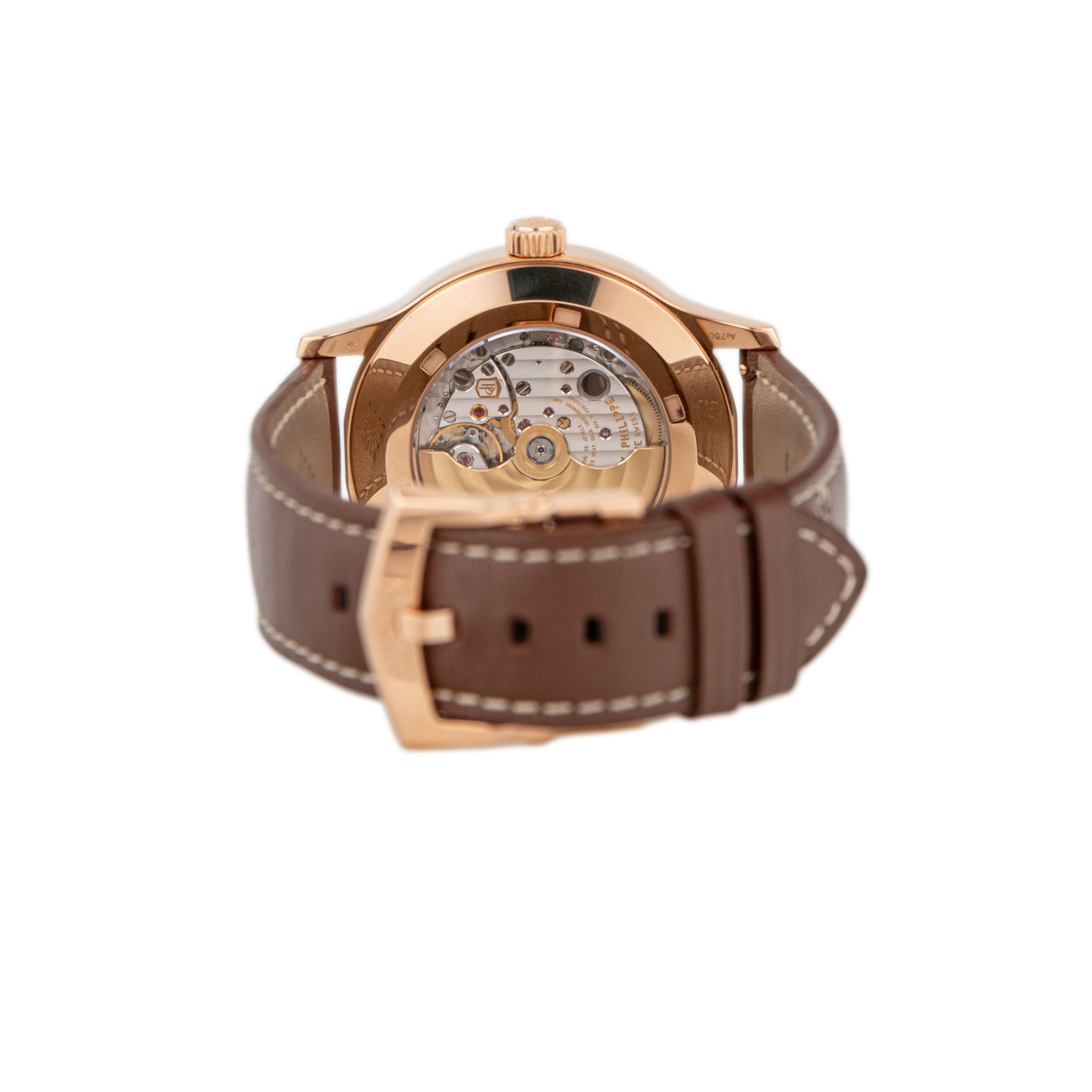 Patek Philippe Complications Calatrava Pilot Travel Time Rose Gold Bro