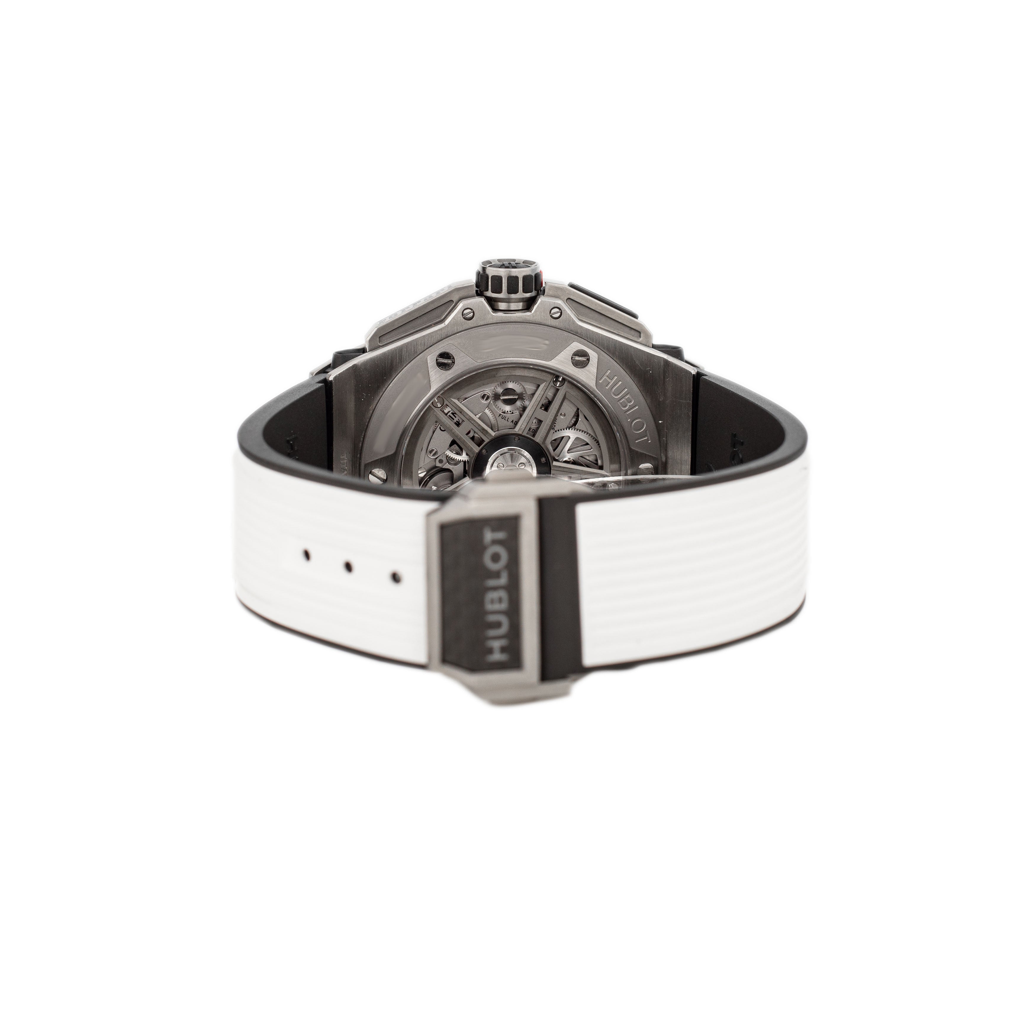 Hublot Big Bang Ferrari Titanium Skeleton Dial 45mm 401.NX.0123.VR Ful
