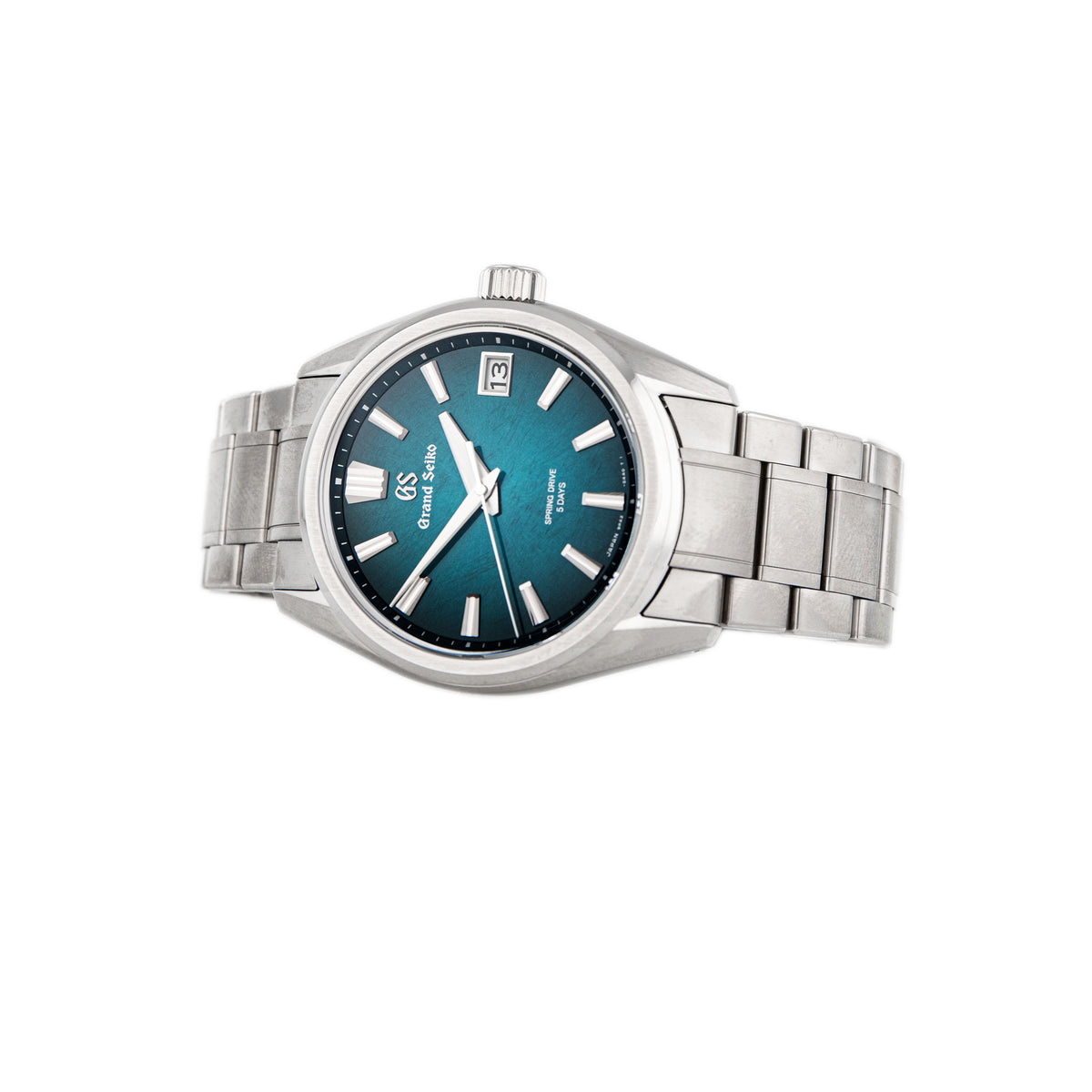 Grand Seiko Evolution 9 Collection Spring Drive 5 Days Titanium Green Dial 40mm SLGA025