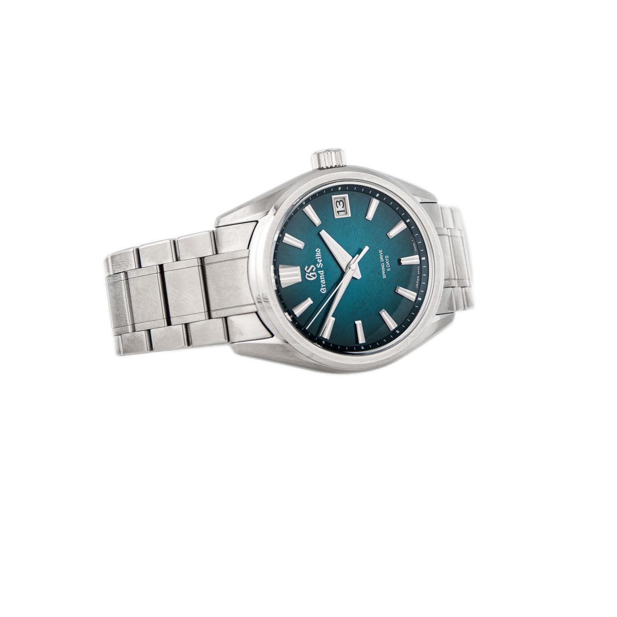 Grand Seiko Evolution 9 Collection Spring Drive 5 Days Titanium Green Dial 40mm SLGA025