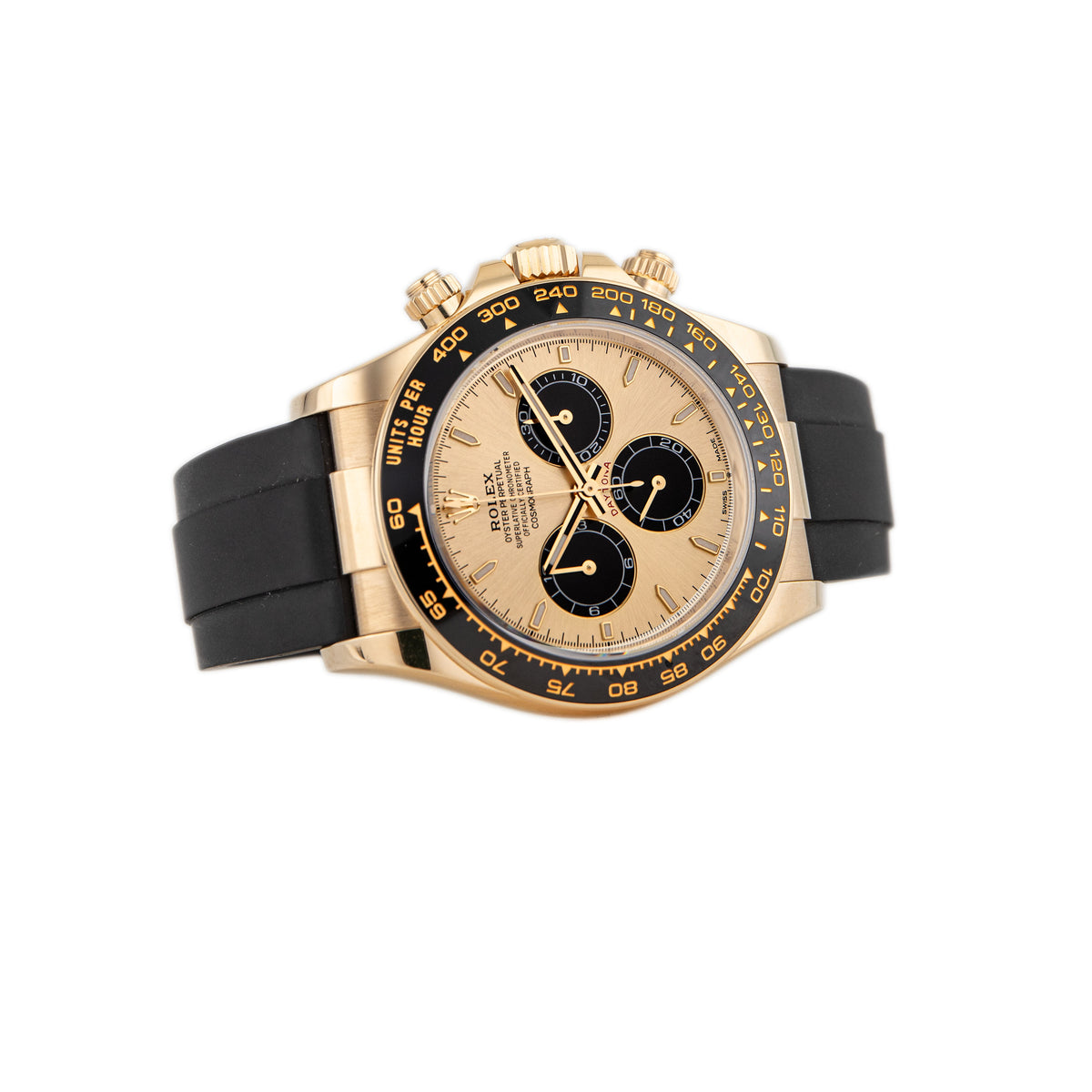 Rolex Daytona Yellow Gold Champagne Dial 40mm 126518LN Full Set