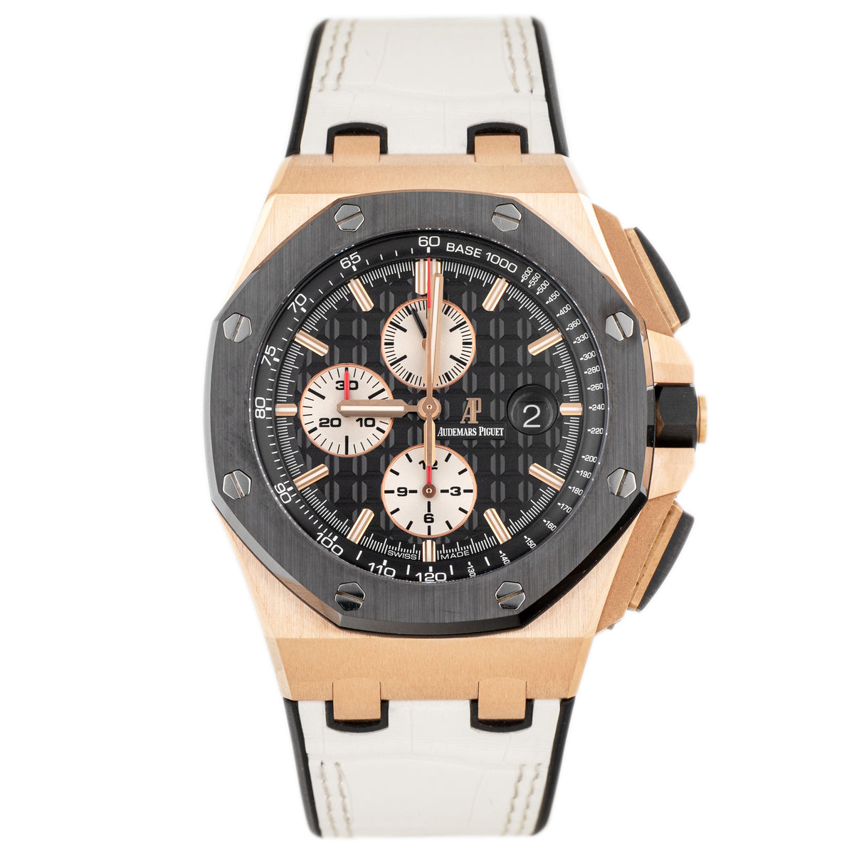 Audemars Piguet Royal Oak Offshore Chronograph Rose Gold Black Dial 44mm 26400RO.OO.A002CA.01