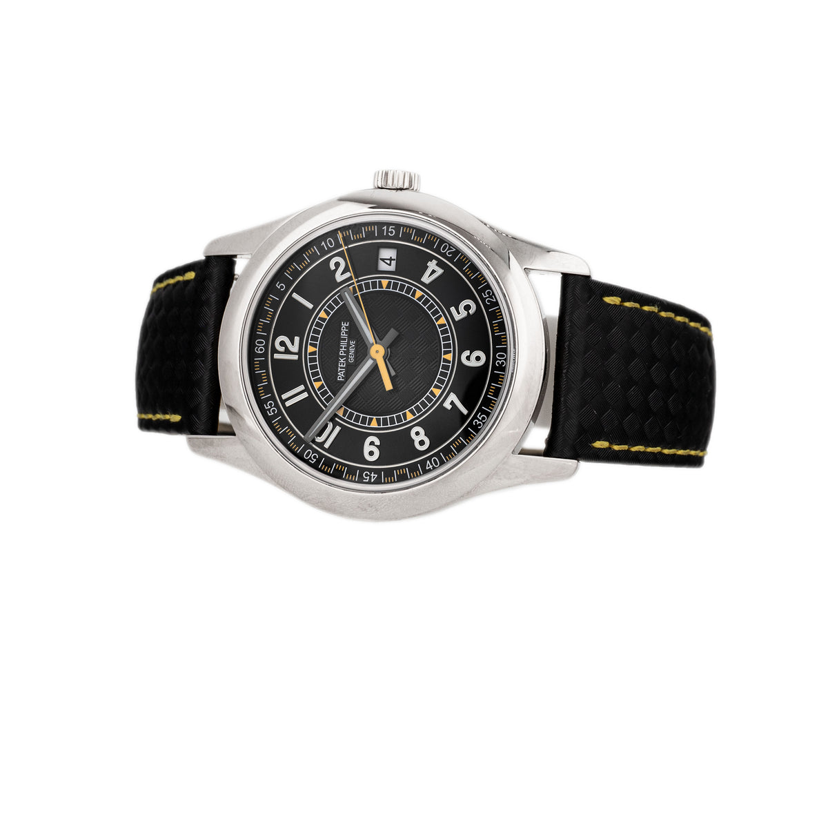 Patek Philippe Calatrava White Gold Black Dial 40mm 6007G-001 Full Set
