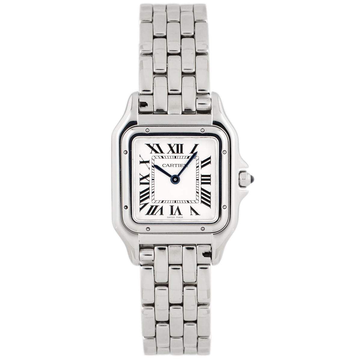 Cartier Panthere De Cartier Stainless Steel Silver Dial 27x37mm WSPN0007 Full Set
