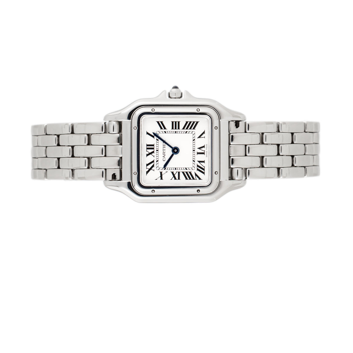 Cartier Panthere De Cartier Stainless Steel Silver Dial 27x37mm WSPN0007 Full Set
