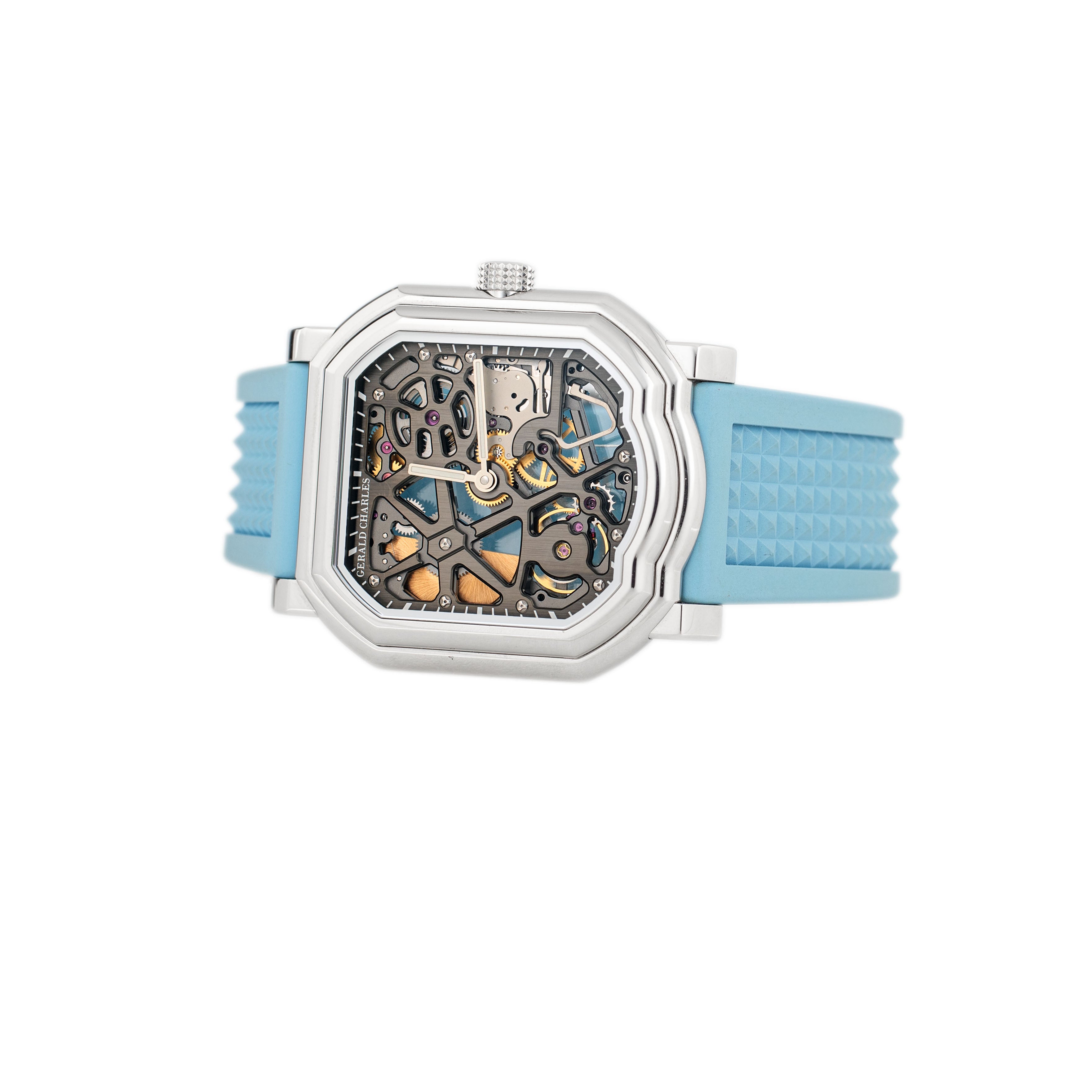 Gerald Charles Maestro 8.0 Squelette Stainless Steel Skeleton Dial 39x