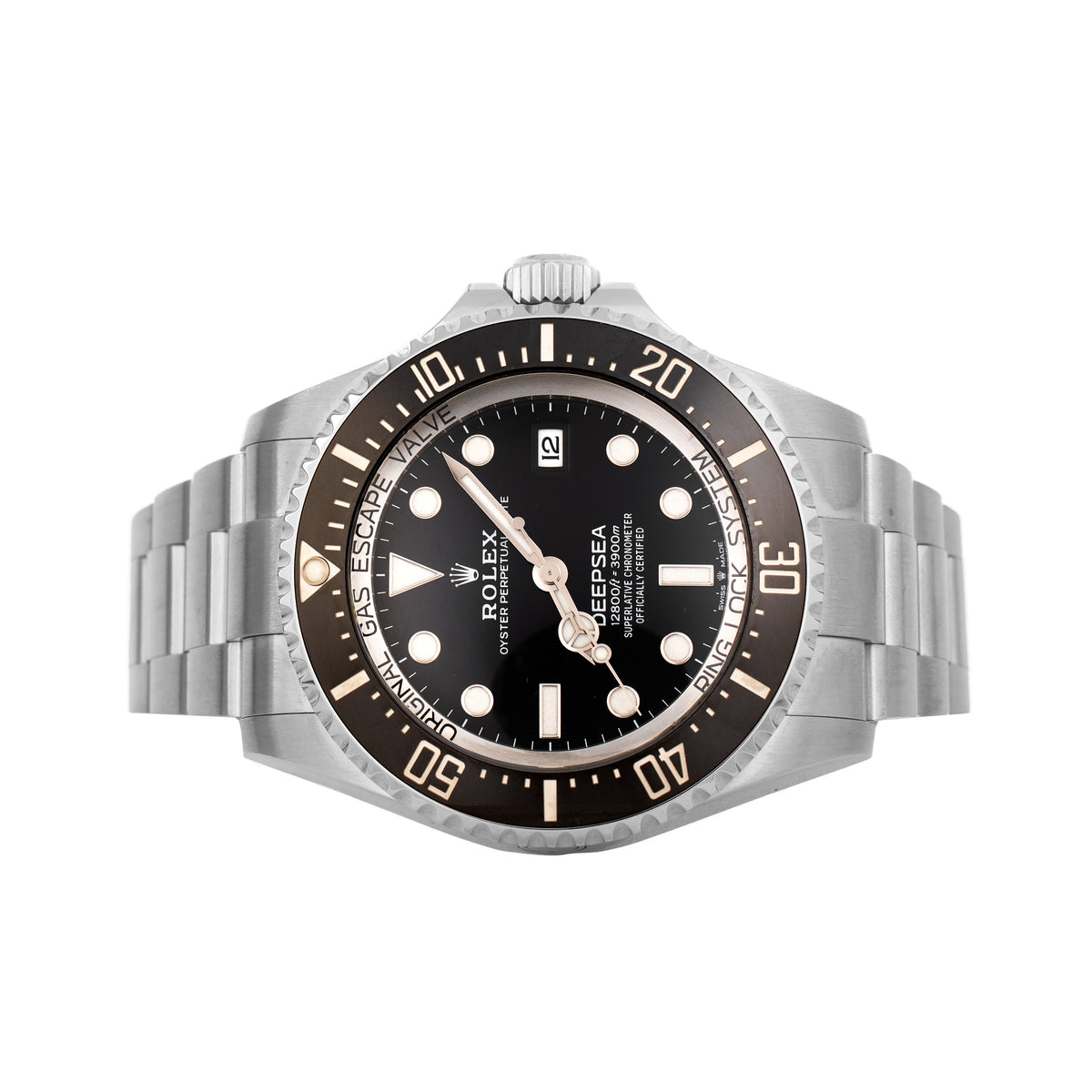 Rolex Sea-Dweller Deepsea Stainless Steel Black Dial Oyster Bracelet 44mm 136660