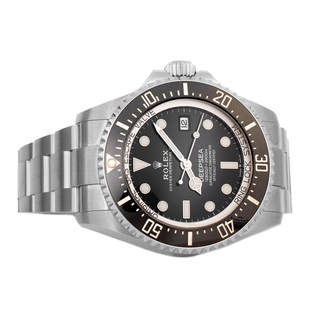 Rolex Sea-Dweller Deepsea Stainless Steel Black Dial Oyster Bracelet 44mm 136660