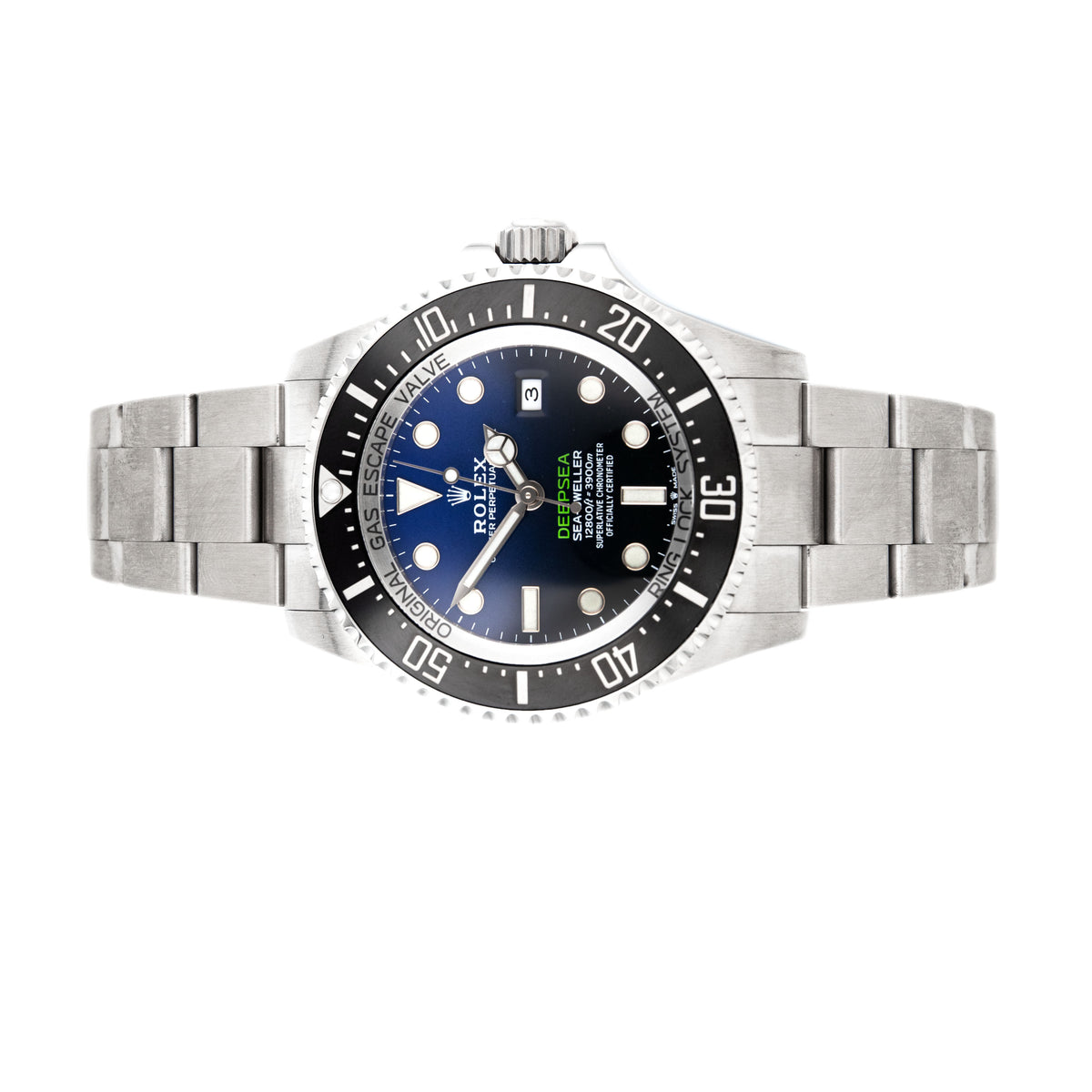 Rolex Sea-Dweller Deepsea James Cameron Stainless Steel Blue Dial 44mm 126660 Full Set